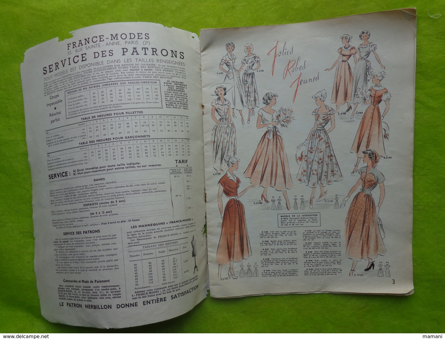 350 Modeles Pratiques N°36 (sous Reserve)de 1949 - Mode