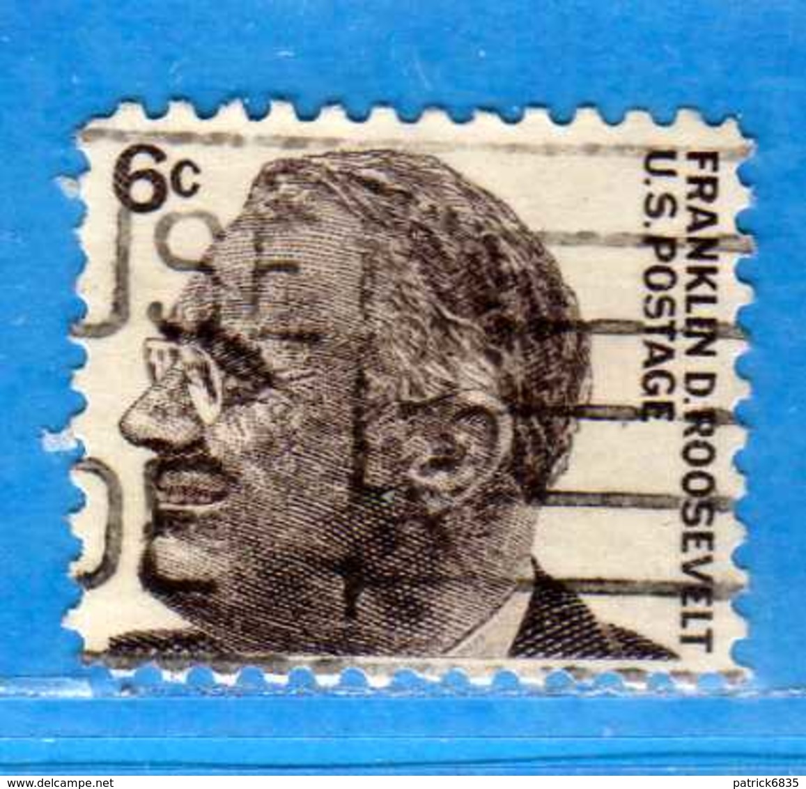 (Us2) USA °-1965-66 - Américains Célèbres- Franklin Roosevelt.  Yvert . 797 .  USED.  Vedi Descrizione - Usati