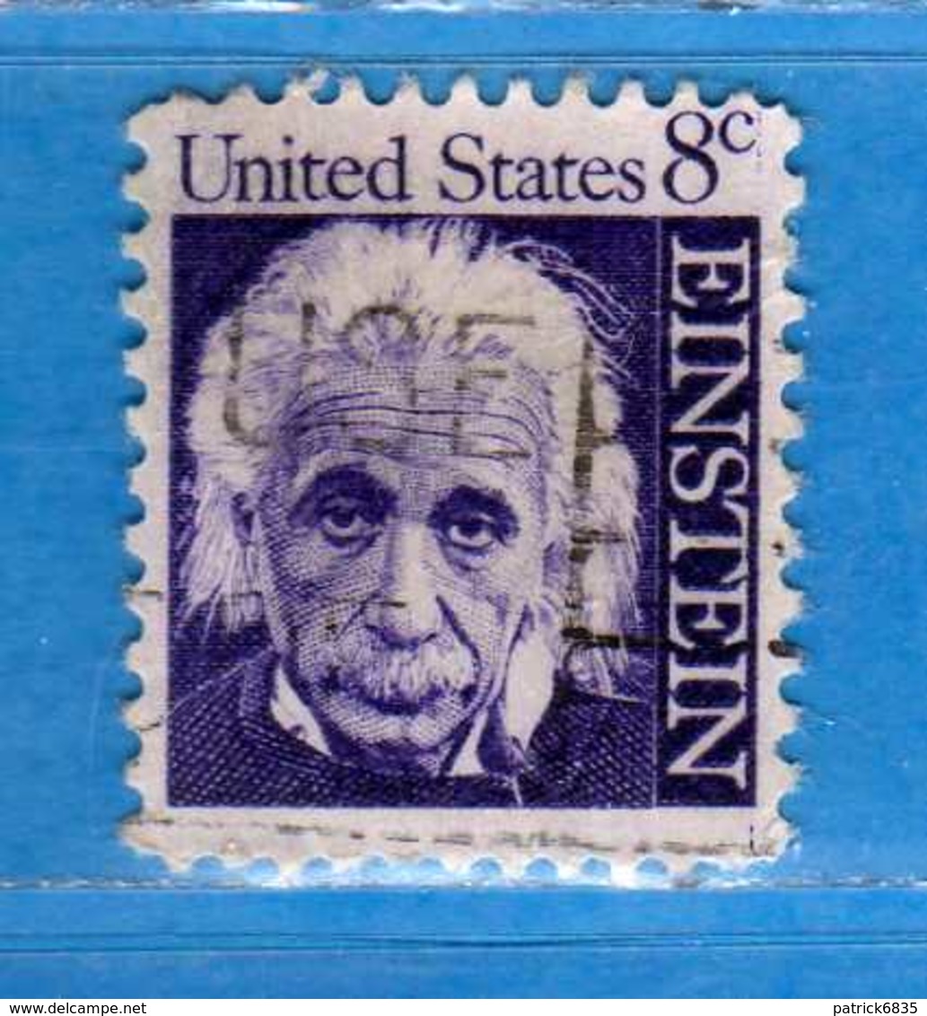 (Us2) USA °-1965-66 - Américains Célèbres- Albert Einstein.  Yvert . 798  .  USED.  Vedi Descrizione - Usati