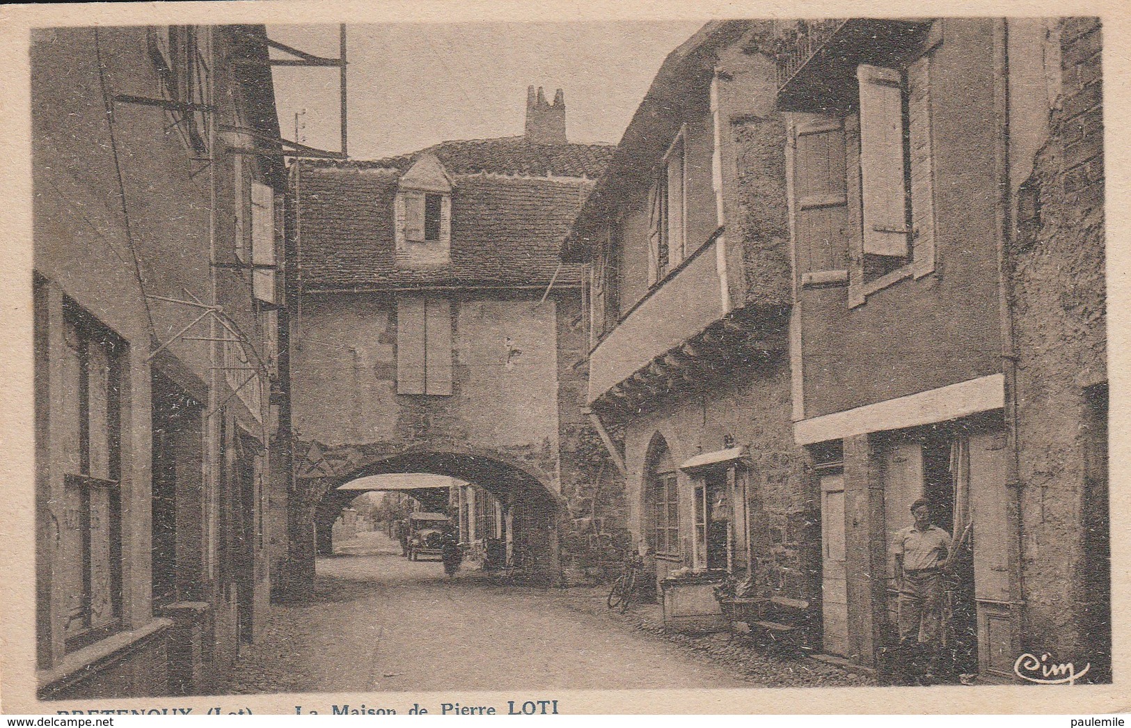 CPA   46  LOT   BRETENOUX  MAISON DE PIERRE LOTI CIM    383 - Bretenoux