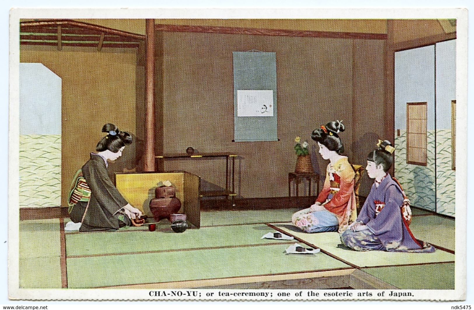 JAPAN : CHA-NO-YU - TEA CEREMONY - ONE OF THE ESOTERIC ARTS OF JAPAN (NYK LINE - NIPPON YUSEN KAISHA) - Other & Unclassified