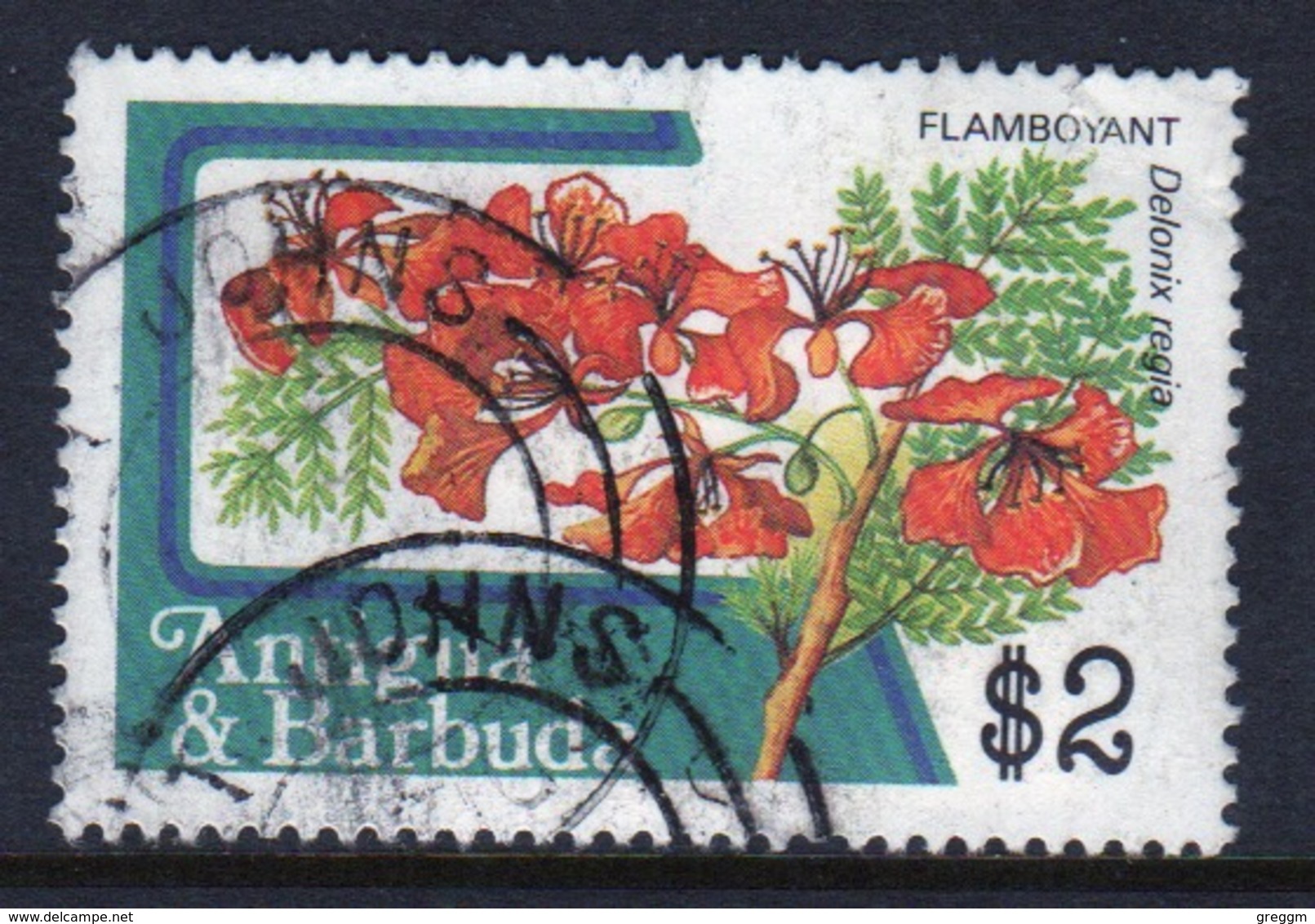Antigua 1983 Single $2 Stamp From The Definitive Set. - Antigua En Barbuda (1981-...)