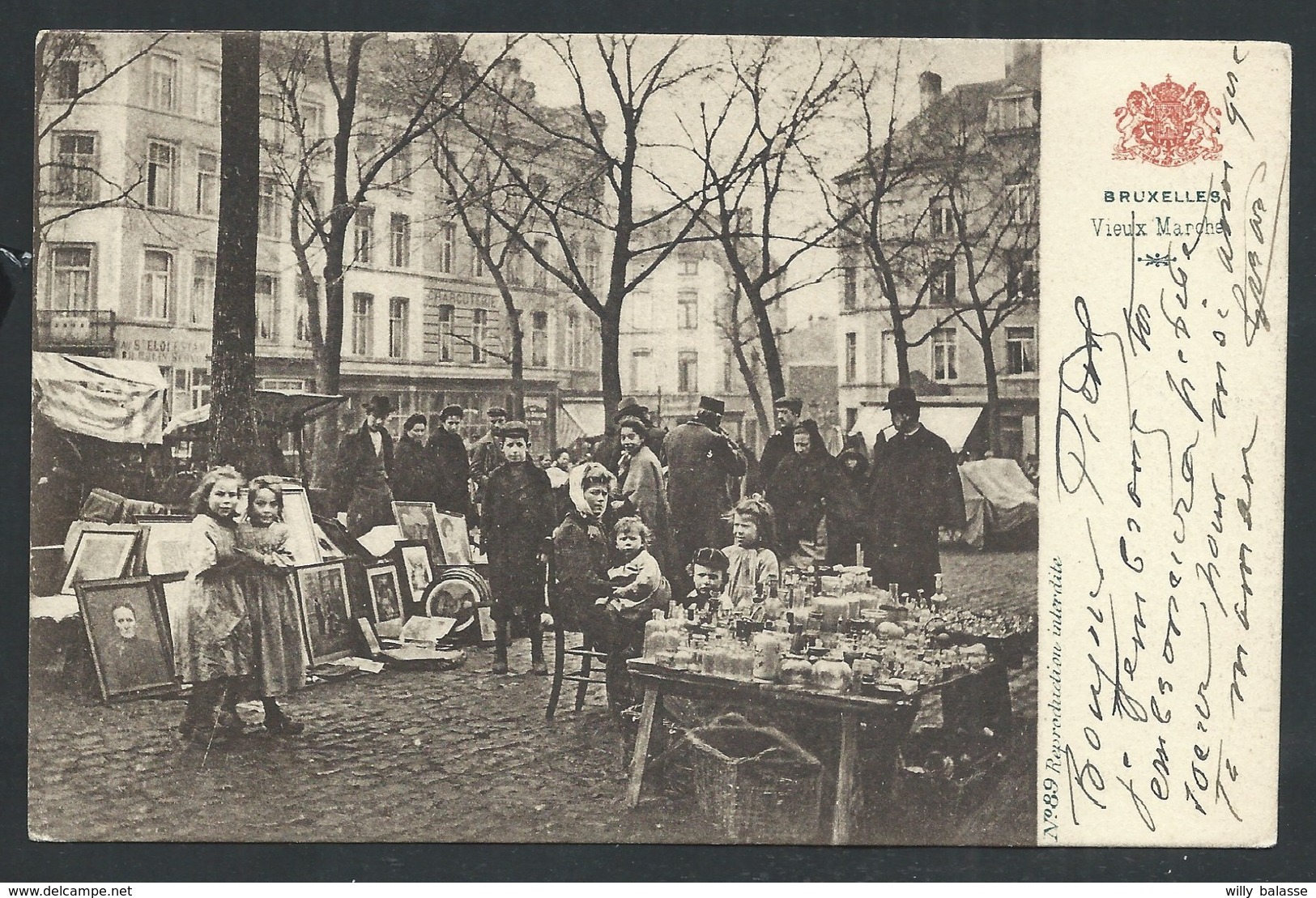 +++ CPA - BRUSSEL - BRUXELLES - Vieux Marché - Market   // - Markten