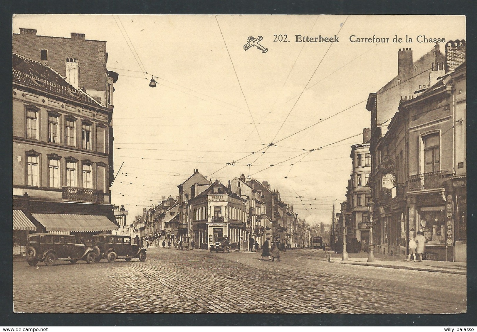 +++ CPA - BRUSSEL - BRUXELLES - ETTERBEEK - Carrefour De La Chasse   // - Etterbeek