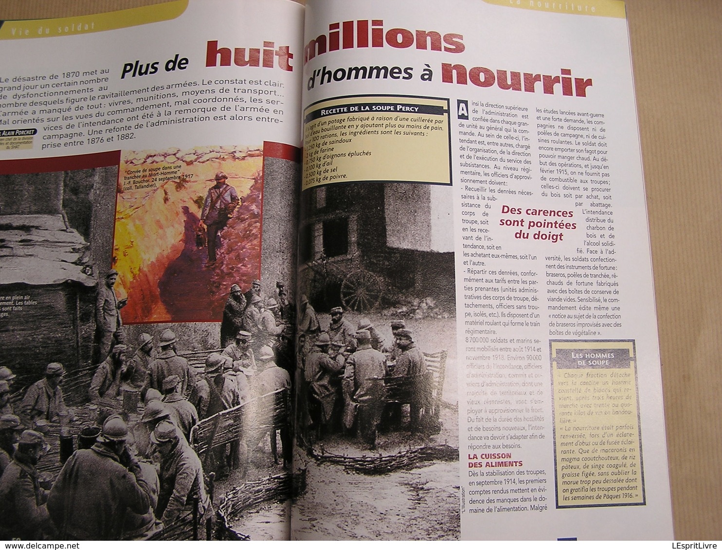 14 18 Le Magazine de la Grande Guerre N° 17 Eparges Fantassin Allemand Rommel 205 R I Paris Artisanat Tranchée Genevoix