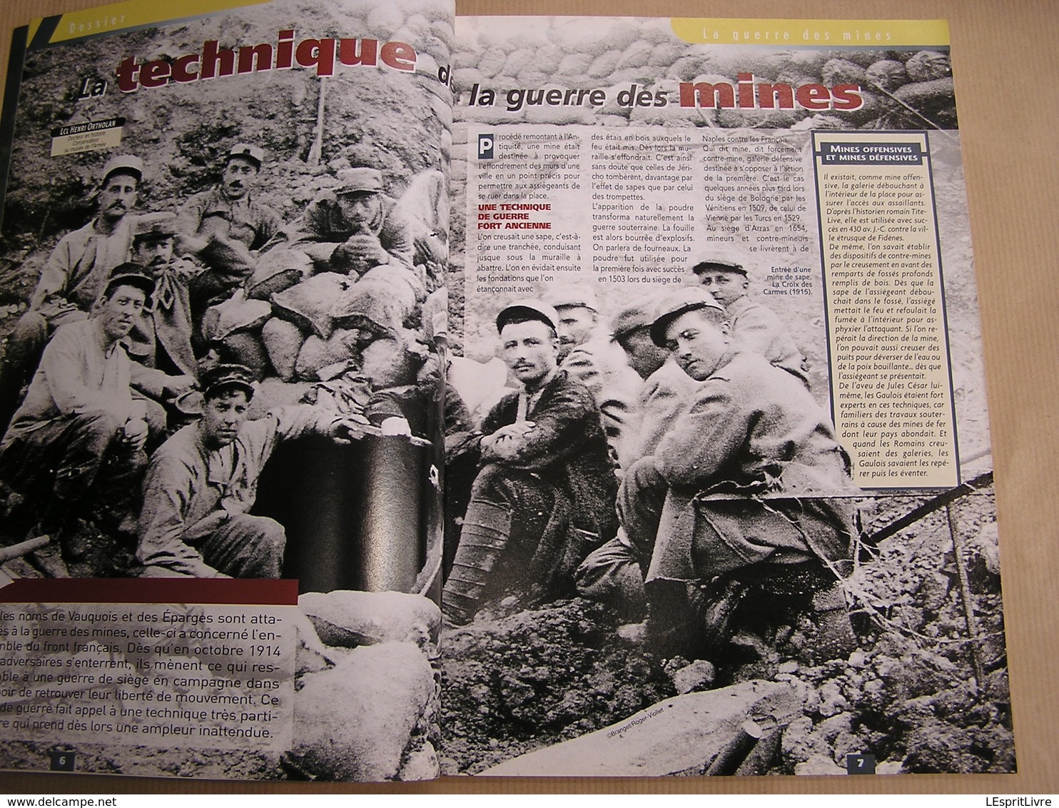 14 18 Le Magazine De La Grande Guerre N° 19 Guerre Des Mines Flandres Corse Prévôté Naplouse Artisanat Briquets Tranchée - War 1914-18
