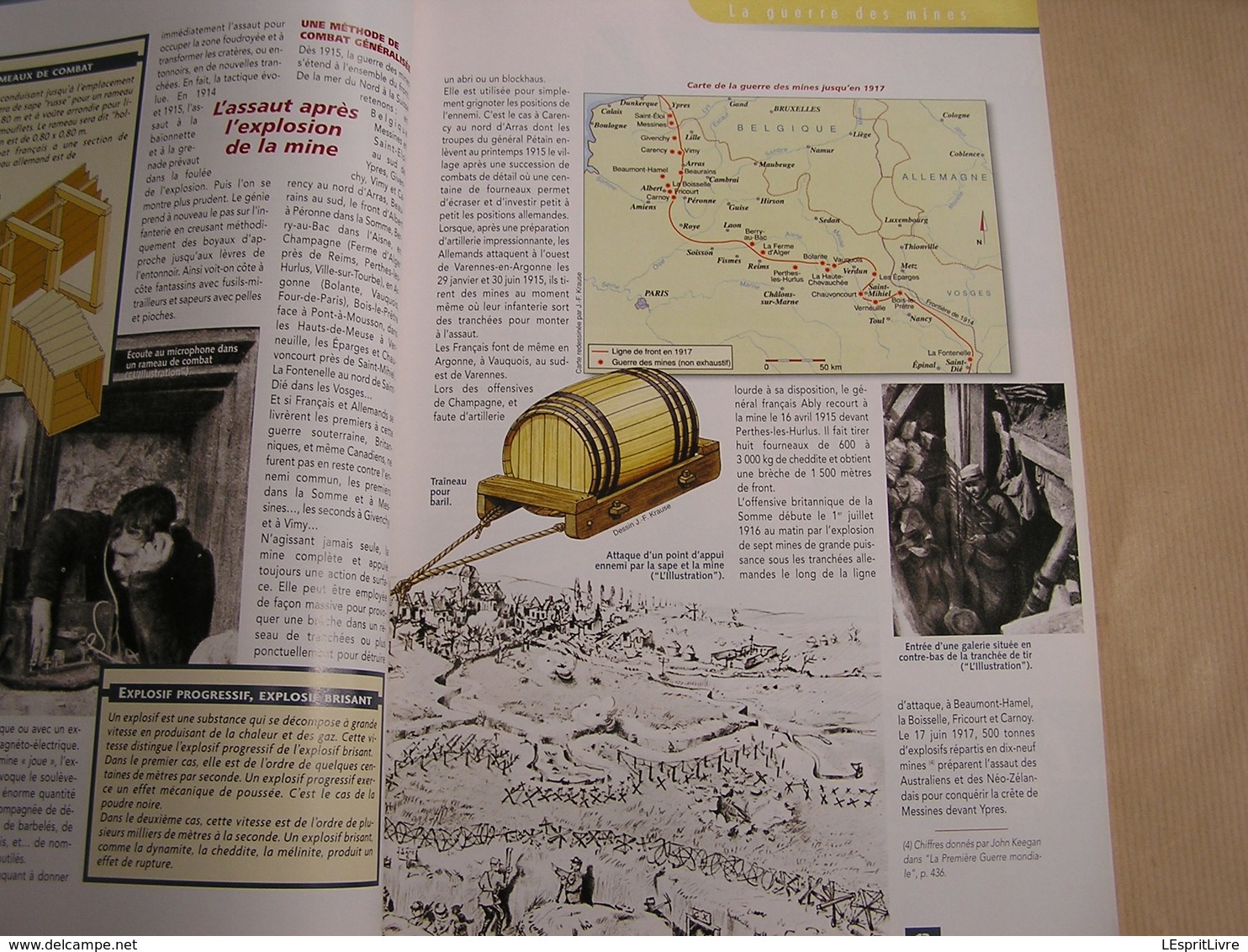 14 18 Le Magazine de la Grande Guerre N° 19 Guerre des Mines Flandres Corse Prévôté Naplouse Artisanat Briquets Tranchée