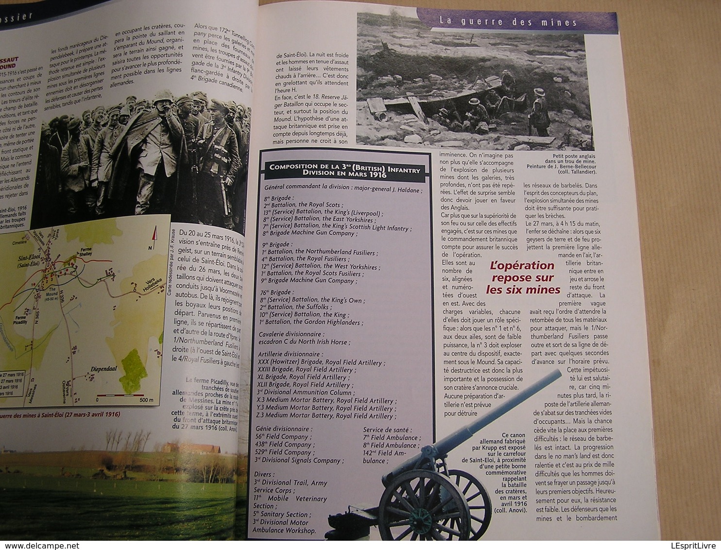 14 18 Le Magazine de la Grande Guerre N° 19 Guerre des Mines Flandres Corse Prévôté Naplouse Artisanat Briquets Tranchée