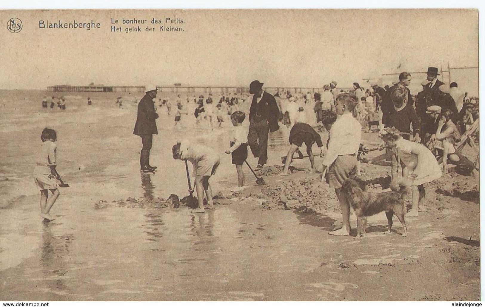 Blankenberge - Blankenberghe - Le Bonheur Des Petits - Het Geluk Der Kleinen - Ern. Thill Serie 10 No 12 - 1942 - Blankenberge