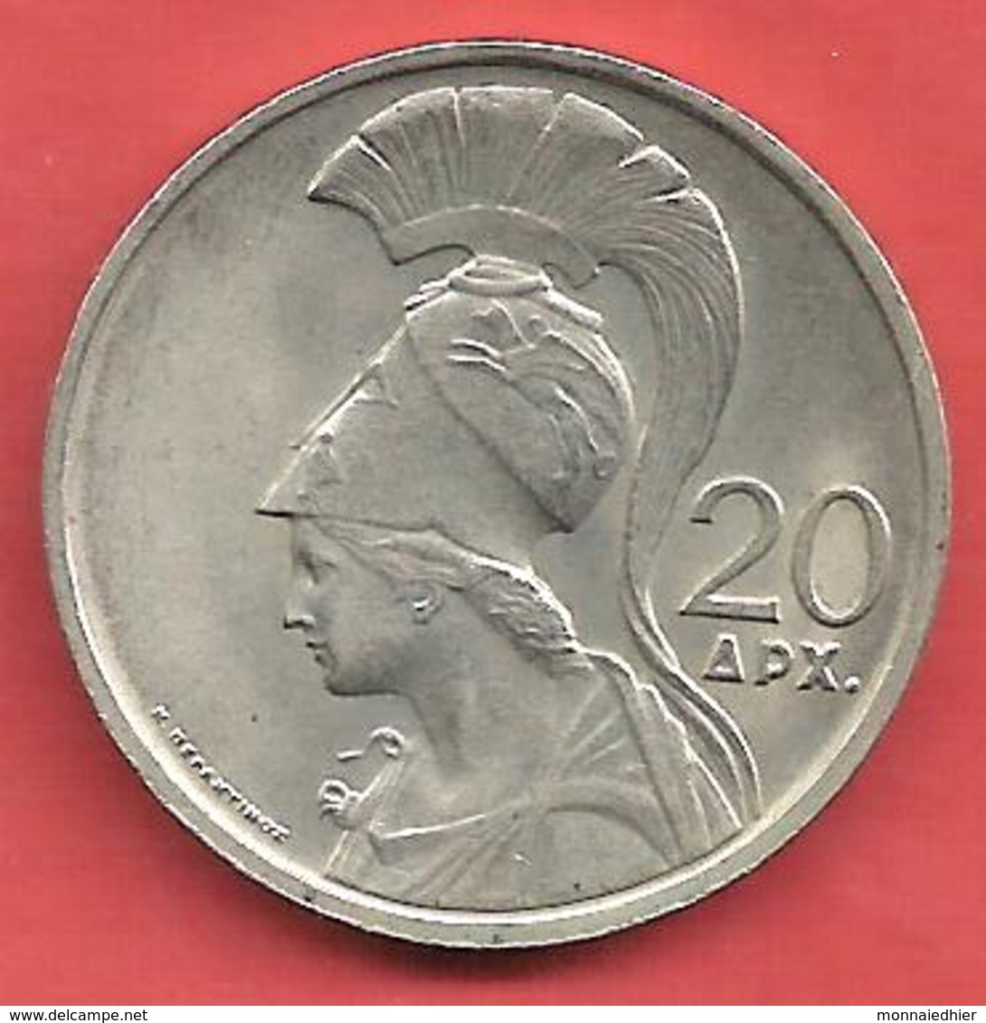 20 Drachmai , GRECE , Cupro-Nickel , 1973 , N° KM # 112 - Grèce