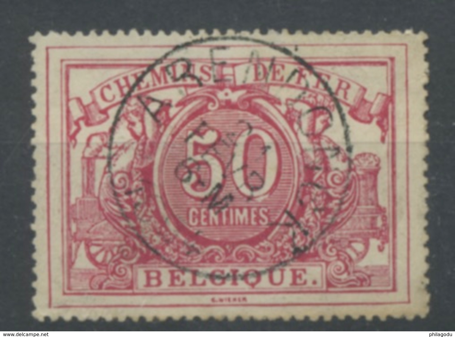 50c  Ø  1894   ARENDONCK - Oblitérés