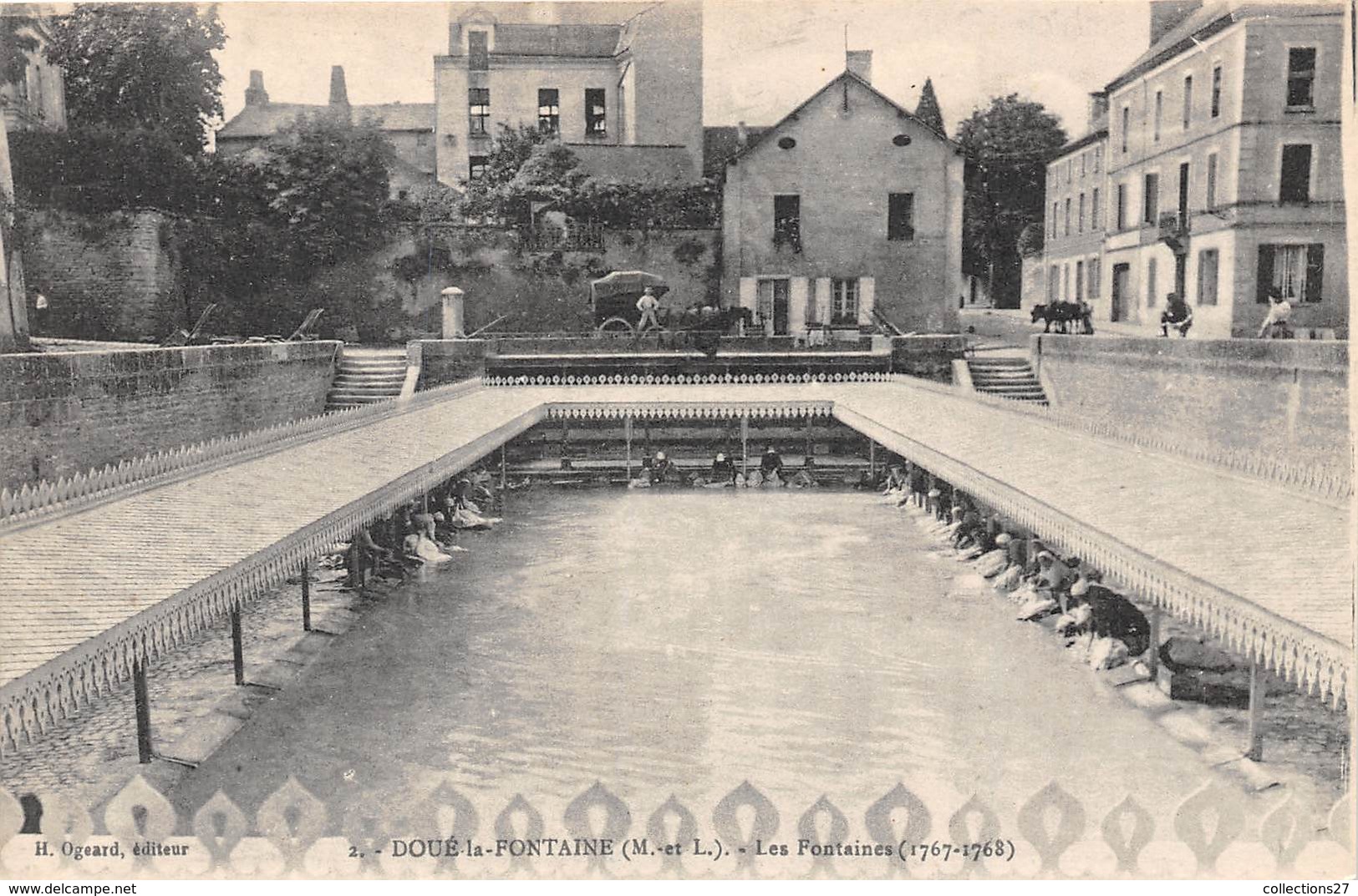 49-DOUE-LA-FONTAINE- LES FONTAINES - Doue La Fontaine