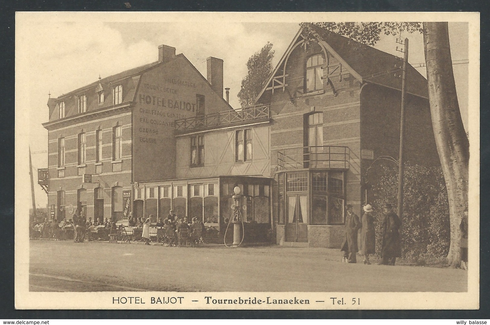 +++ CPA - LANAEKEN - LANAKEN - Hôtel Baijot - TOURNEBRIDE    // - Lanaken