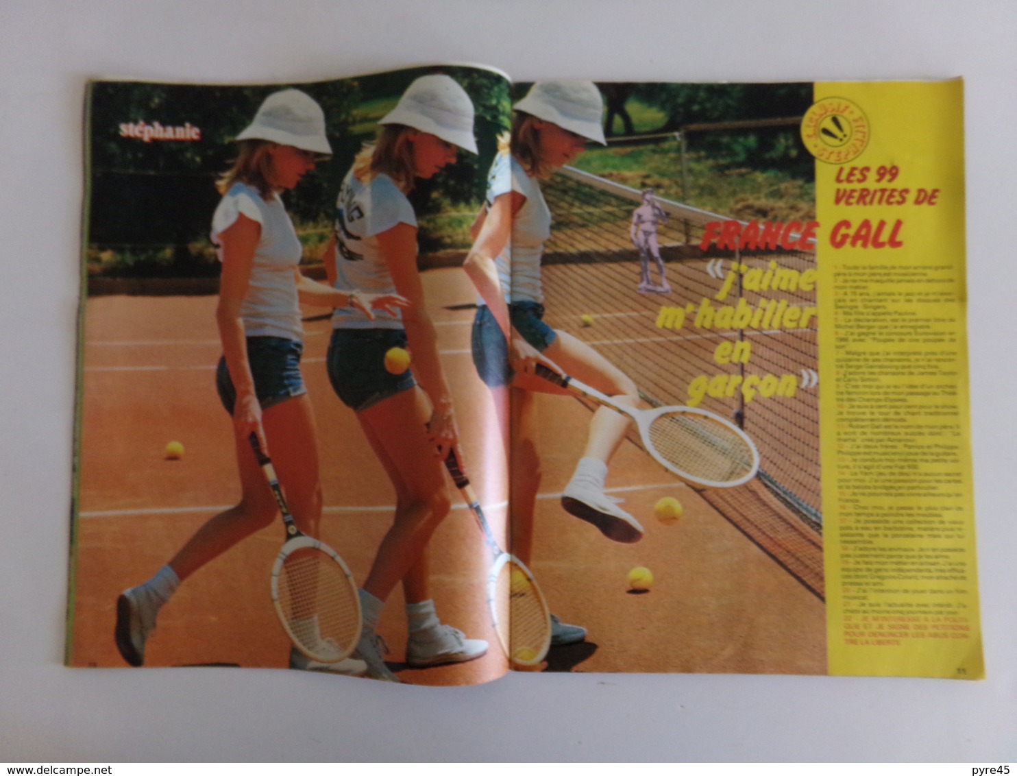 Revue " Stéphanie " n° 53, 1979, Julien Clerc, France Gall, Renaud, Patrick Juvet ...