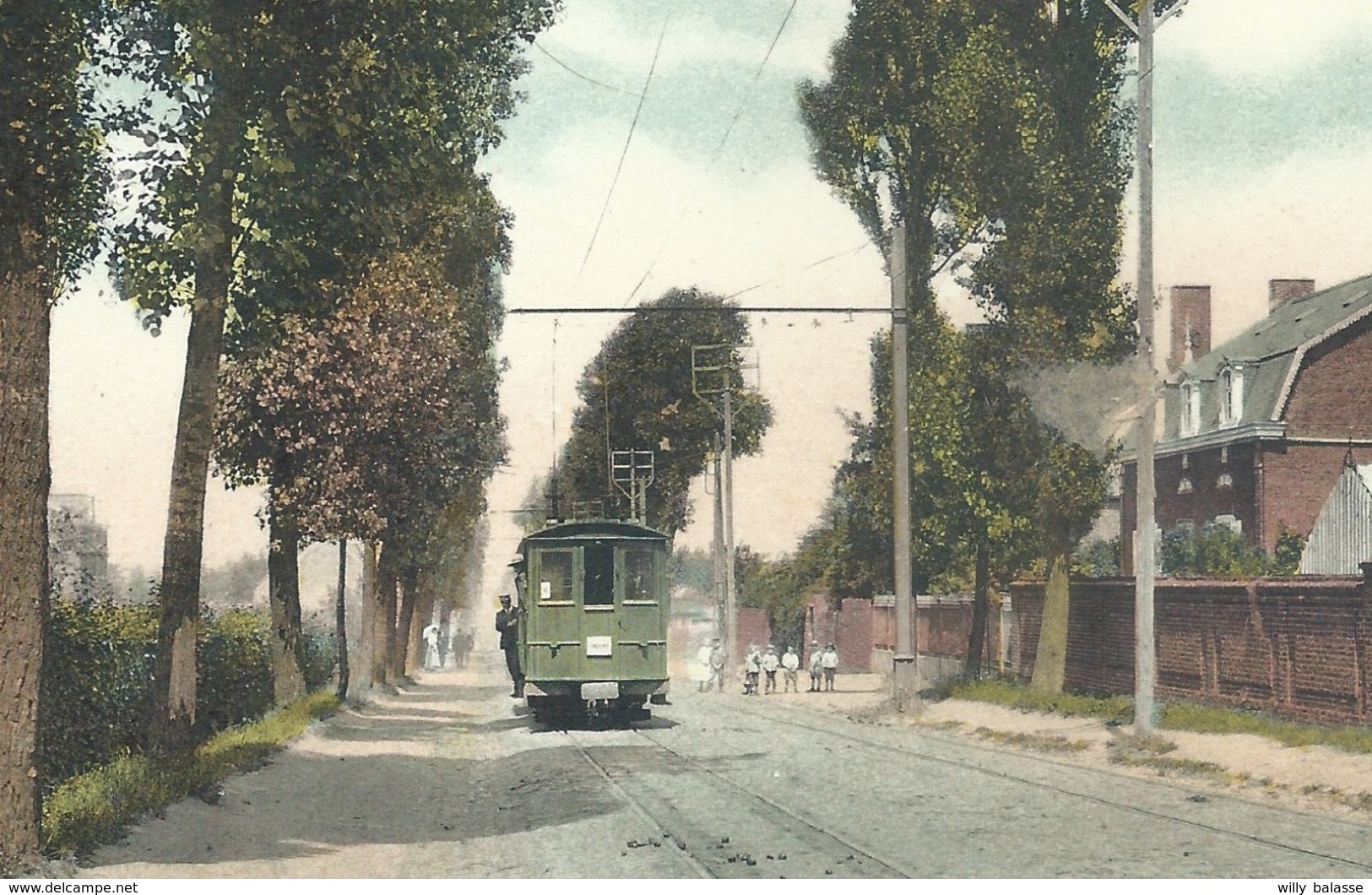 +++ CPA - Colfontaine - PATURAGES - Avenue Du Bois - TRAM    // - Colfontaine