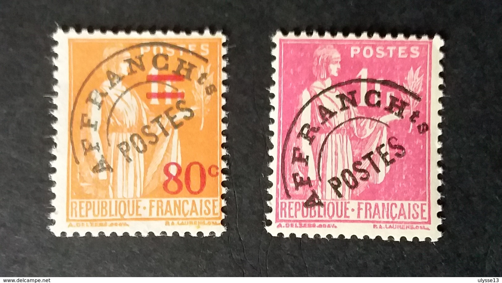 Timbres Préoblitérés Neufs Sans Charnière N° 74-76 Lot 6 - 1893-1947