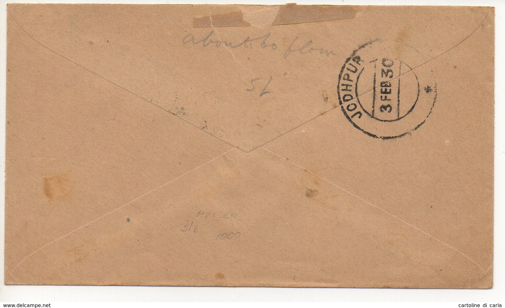 AIR MAIL LETTER 02 02 1930 #100 - Iran