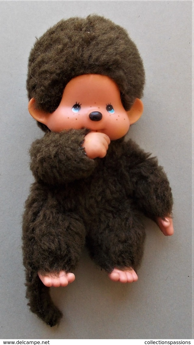 - Ancien KiKi - Yeux Bleus. 13,5cm - Très Bon état - Année 80 - - Peluches