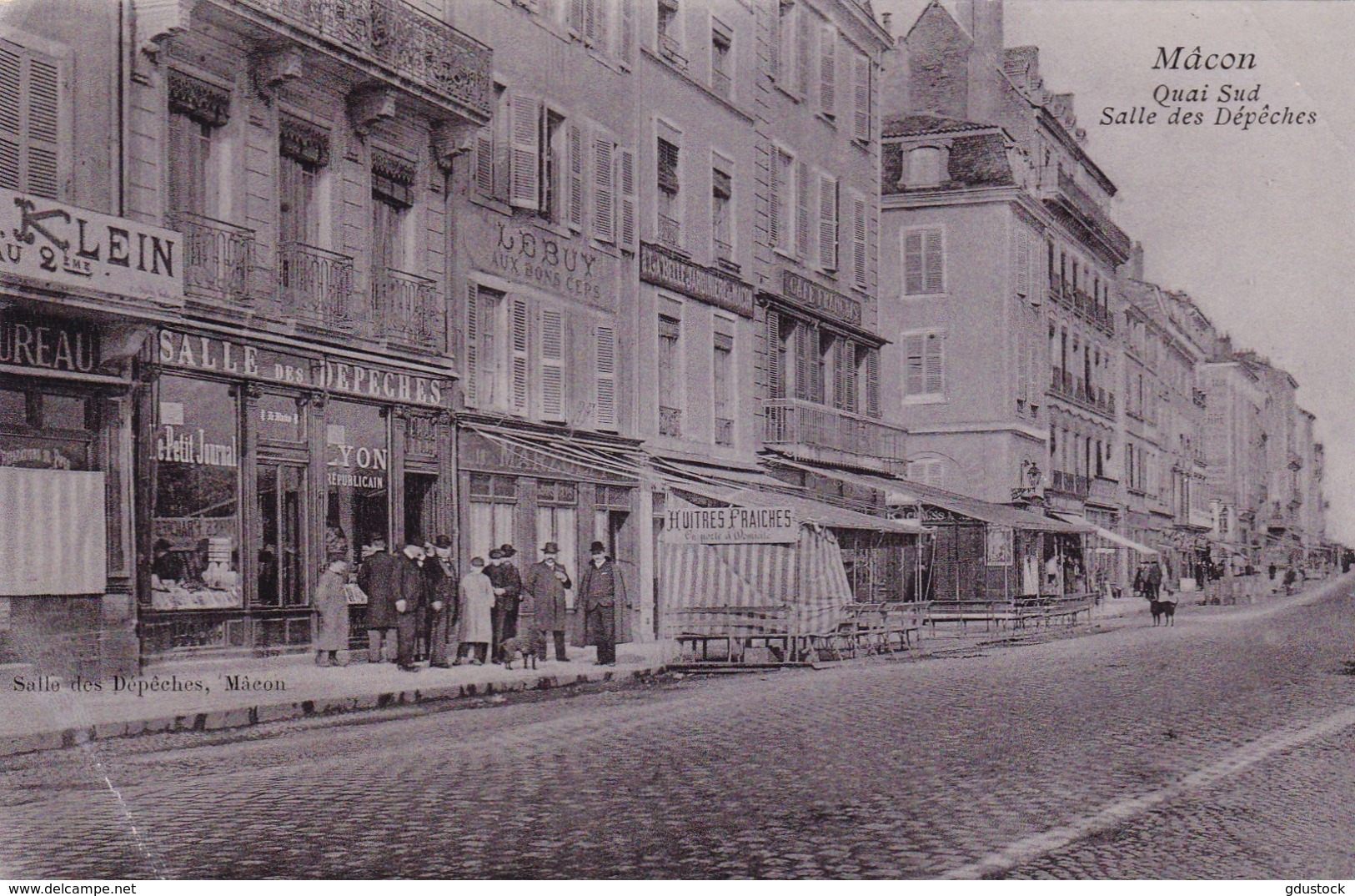 Saône-et-Loire - Mâcon - Quai Sud - Salle Des Dépêches - Macon