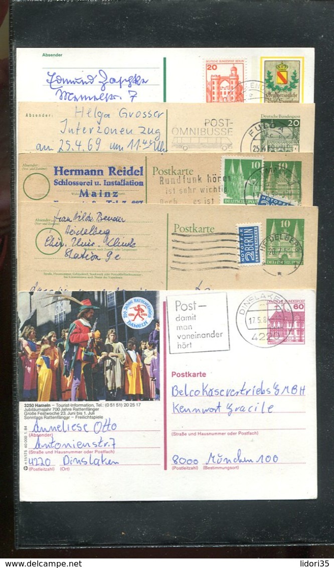 Deutschland / int. Posten mit rd. 120 Postkarten ab Deutsches Reich o (17399-350)