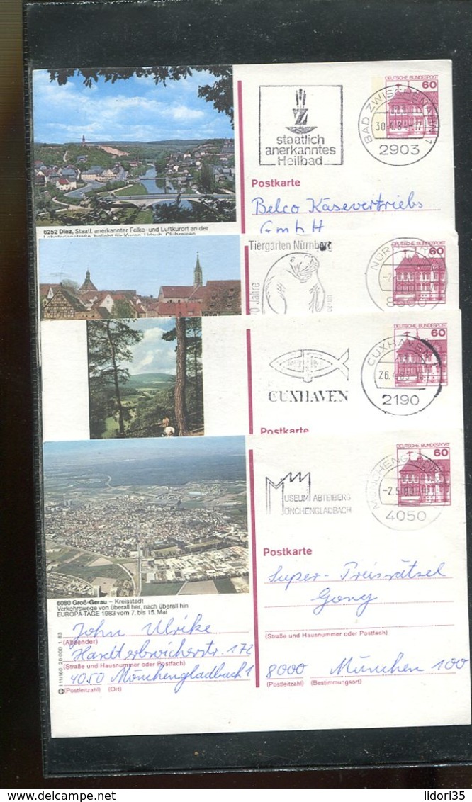 Deutschland / int. Posten mit rd. 120 Postkarten ab Deutsches Reich o (17399-350)