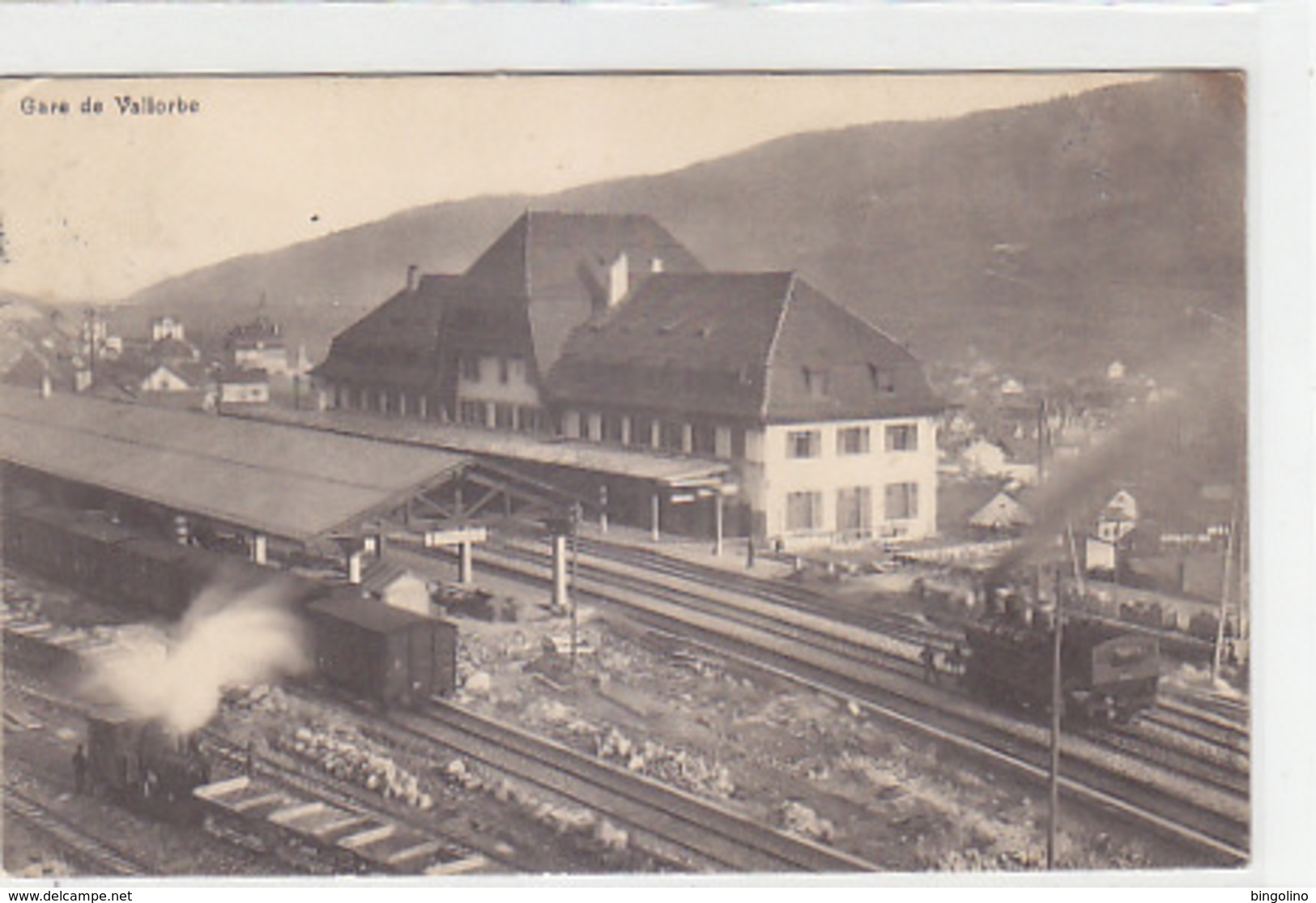 Gare De Vallorbe - 1914       (P-169-70607) - Vallorbe