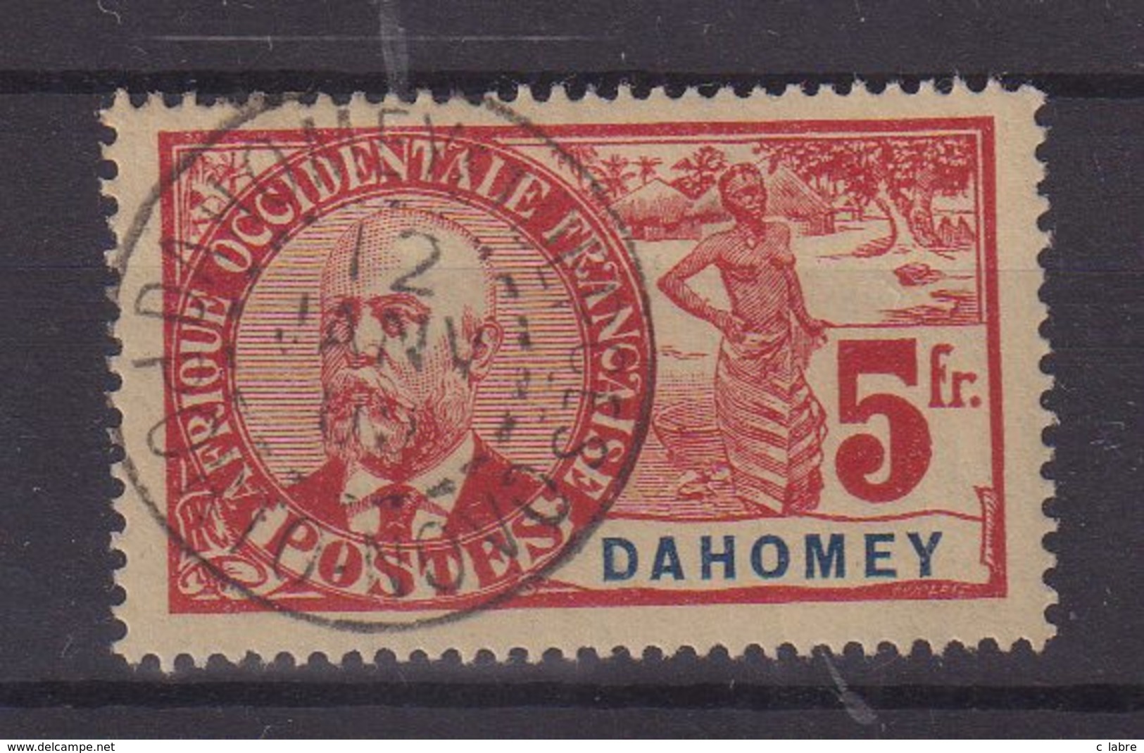 DAHOMEY : N° 32 . OBL . TB . 1906/07 . ( YVERT ) . - Gebraucht