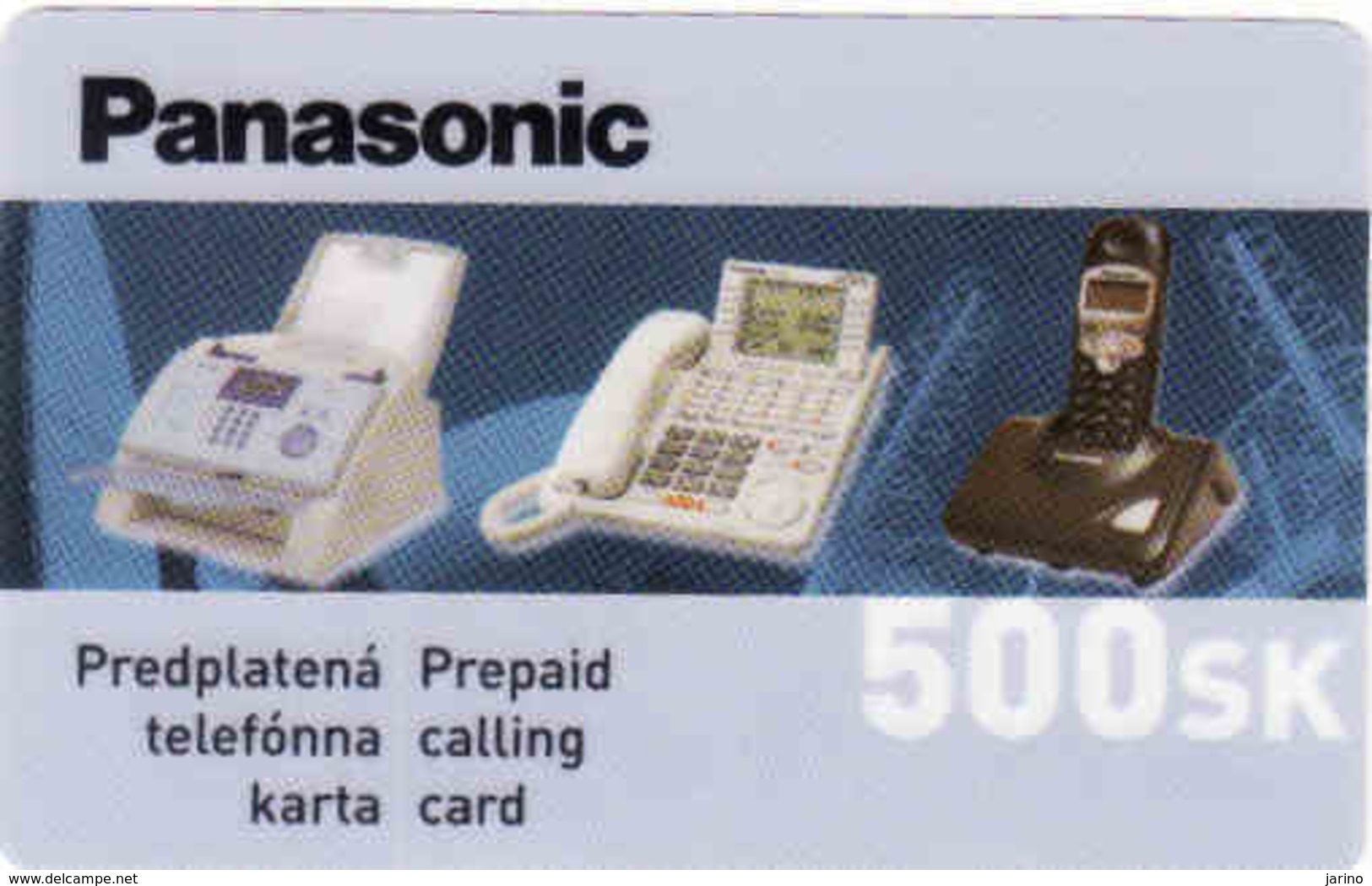Slovaquie, Slovak Private Prepaid Card Panasonic, Limited Issue - Slovaquie