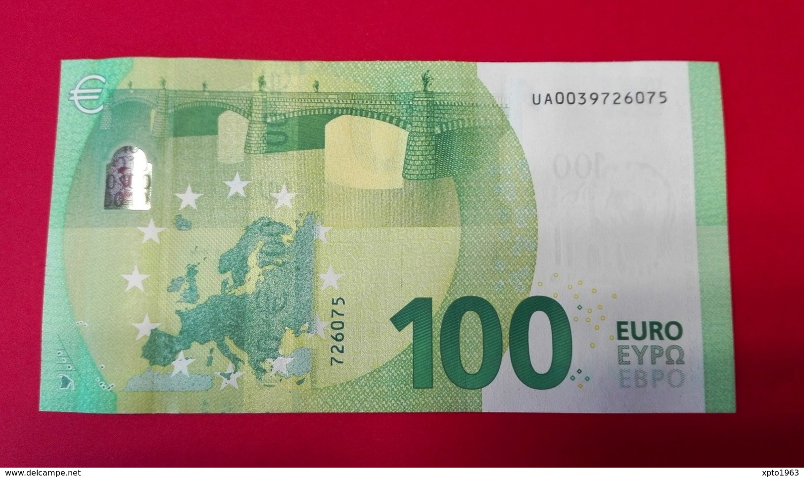 100 EURO - U002A1 - FRANCE - Série Europa - UA0039726075 - UNC NEUF - 100 Euro