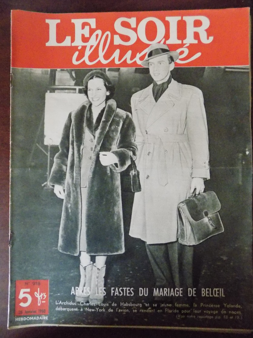 Le Soir Illustré N° 918 Le Spitzberg - Mai Zetterling - Los Alamos - La Princesse Yolande à Beloeil... - Informations Générales