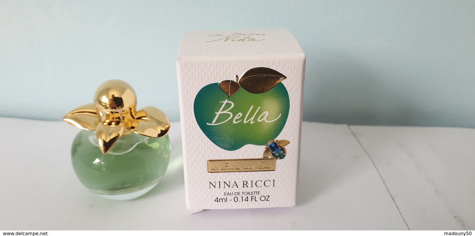 MINIATURE PARFUM  NINA RICCI BELLA   EDT 4ml   NOUVEAUTE 2019  NEUF Voir Photo - Miniatures Womens' Fragrances (in Box)