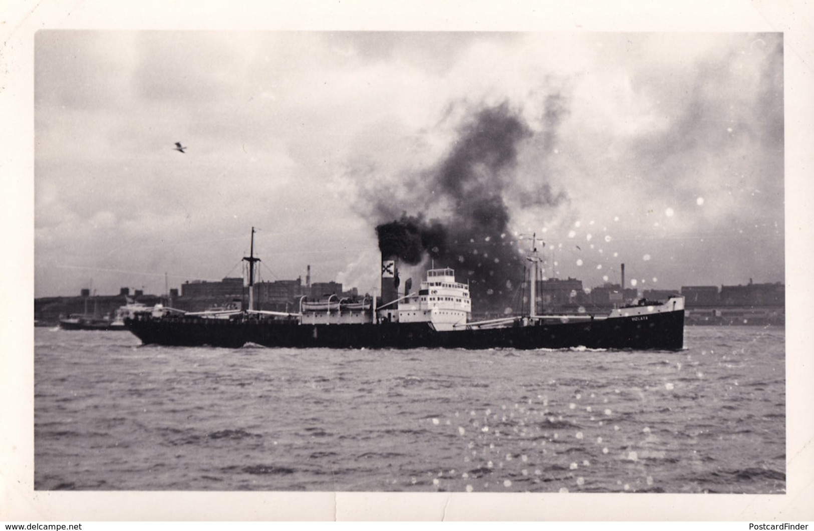 Vizcaya Spanish Battle War Ship Plain Back Postcard Photo - Other & Unclassified