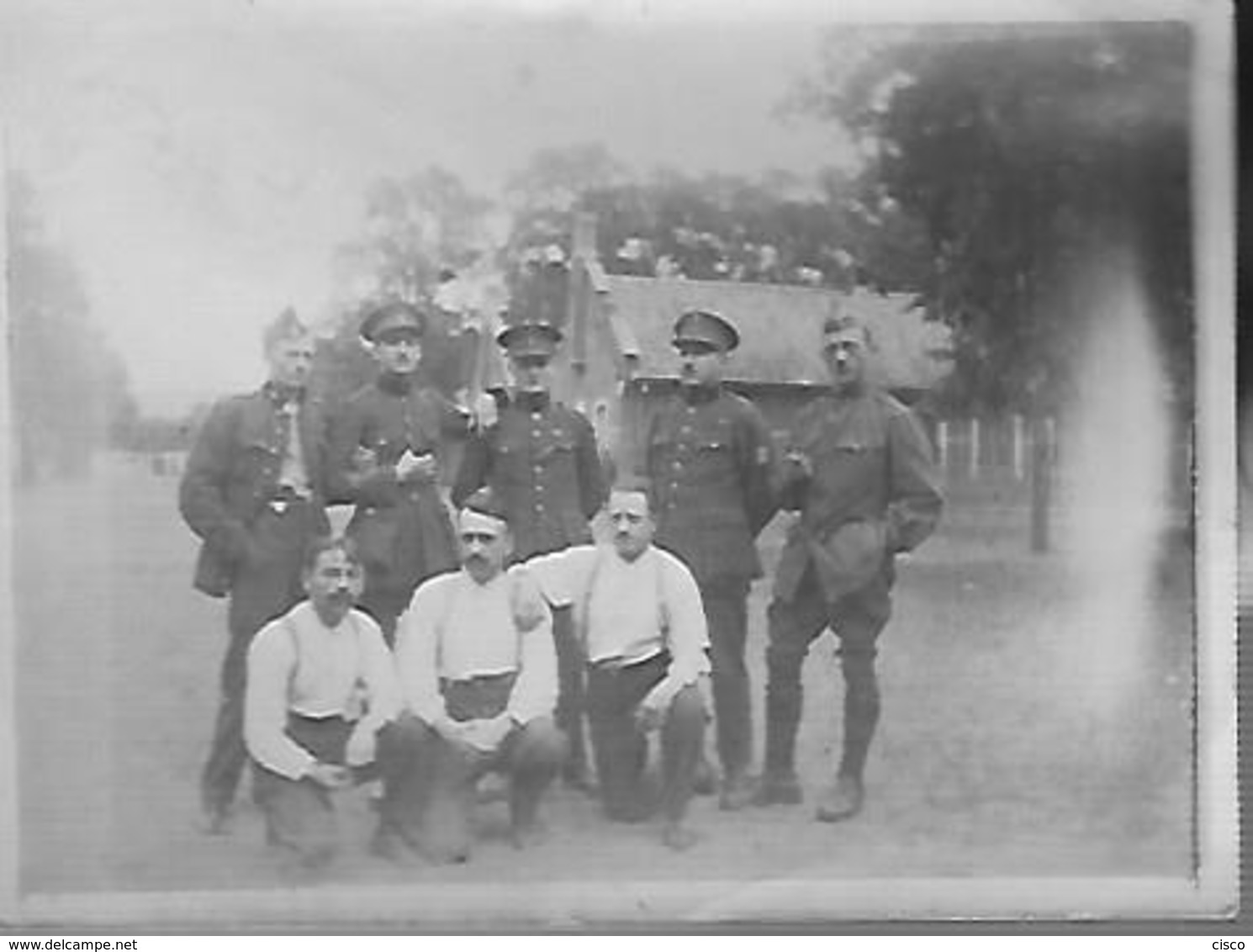 BELGIQUE - Photo D'un Groupe De Soldats - Guerre, Militaire