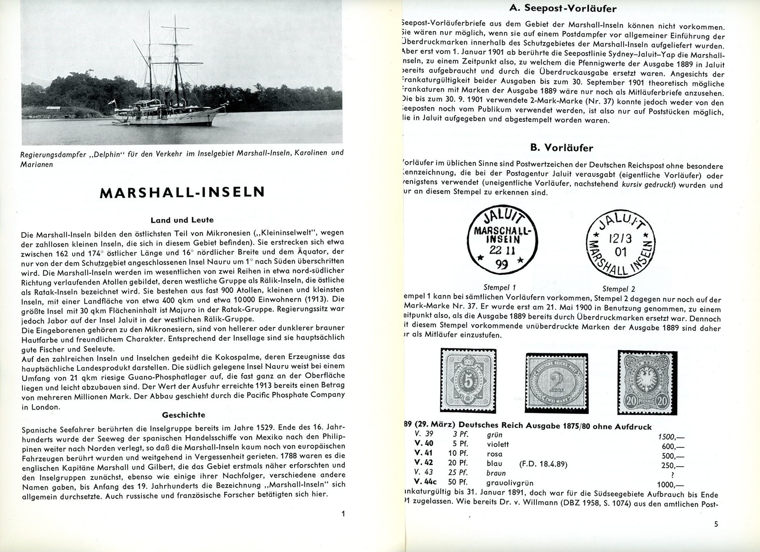 Marshall Inseln Von Friedemann/Wittmann Das Bekannte Standardwerk - Kolonien Und Auslandsämter