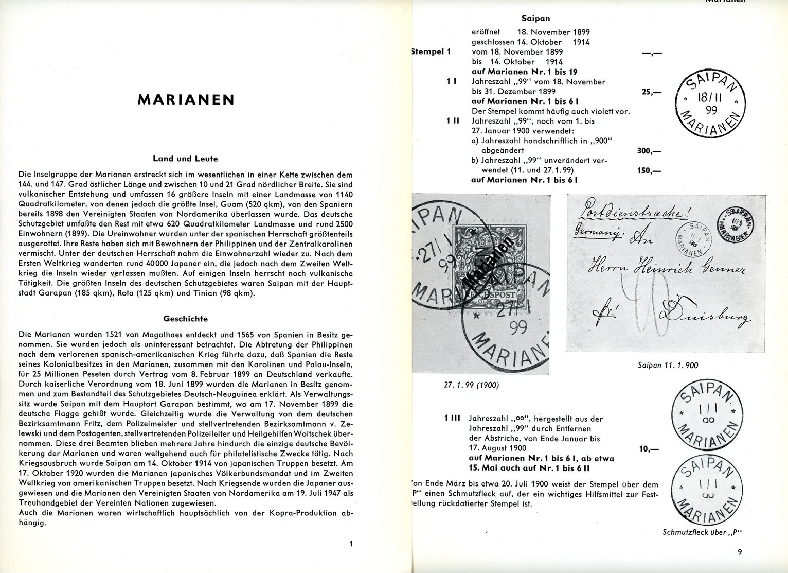 Marianen Von Friedemann/Wittmann Das Bekannte Standardwerk - Kolonien Und Auslandsämter