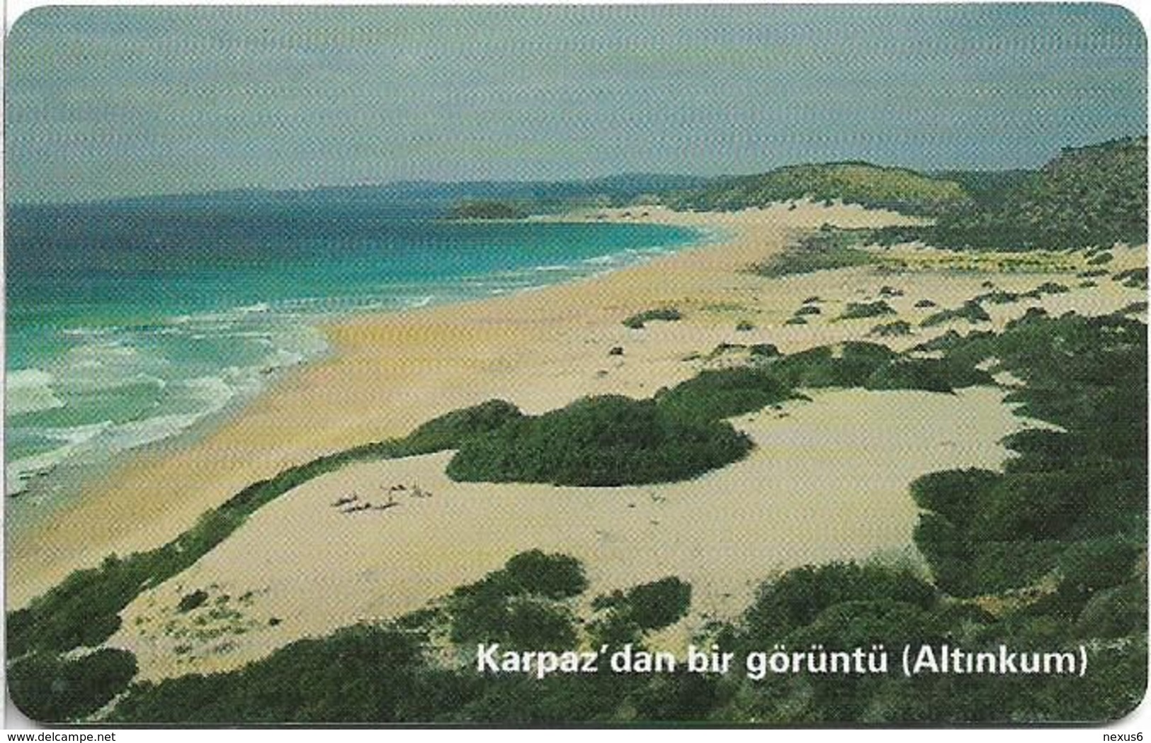 North Cyprus - Chip - K.K.T.C. - Karpaz' Dan Bir Görüntü, 1999, SC7, Red CN, 100U, Used - Cyprus