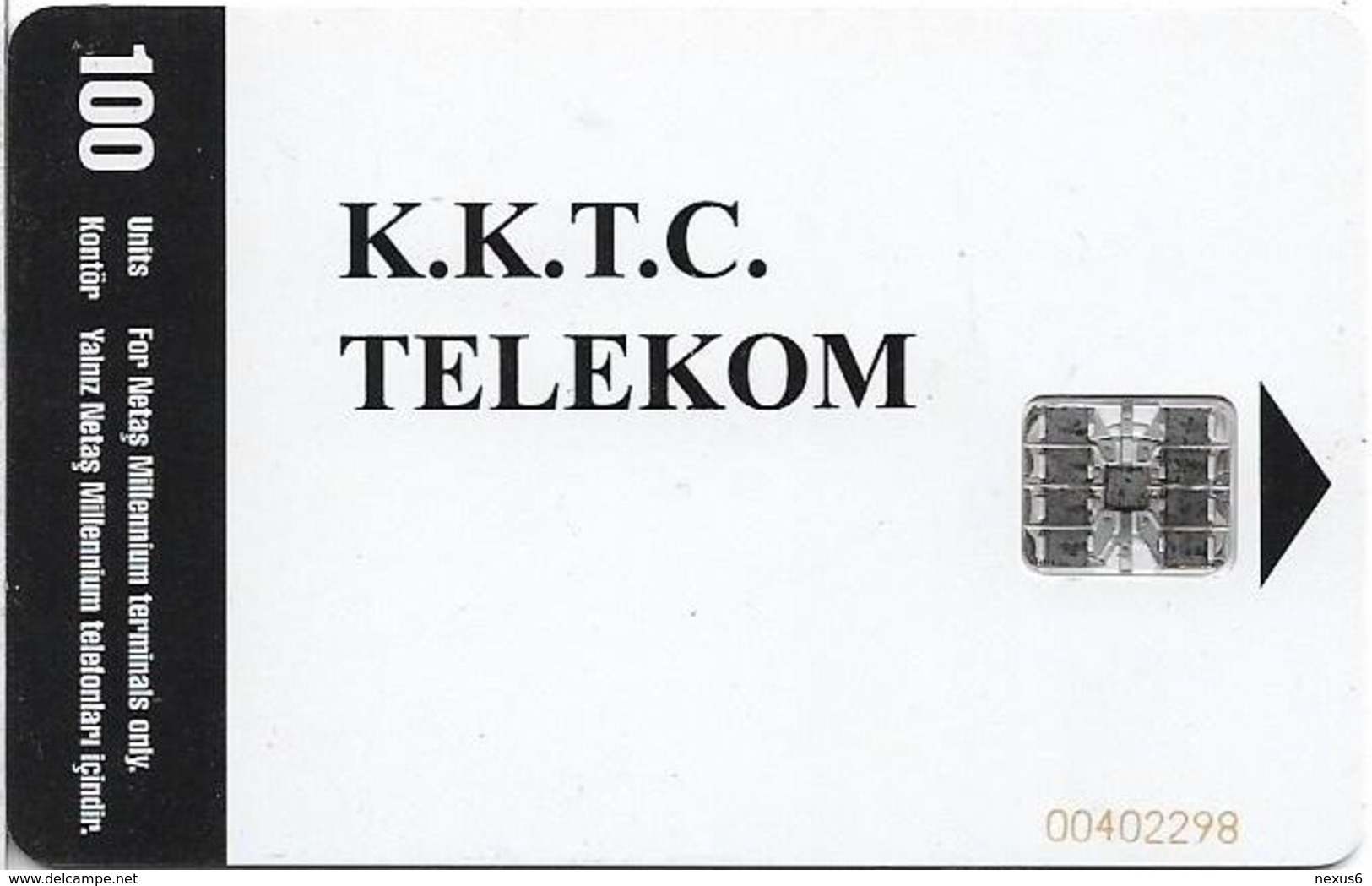 North Cyprus - Chip - K.K.T.C. - Karpaz' Dan Bir Görüntü, 1999, SC7, Red CN, 100U, Used - Cyprus
