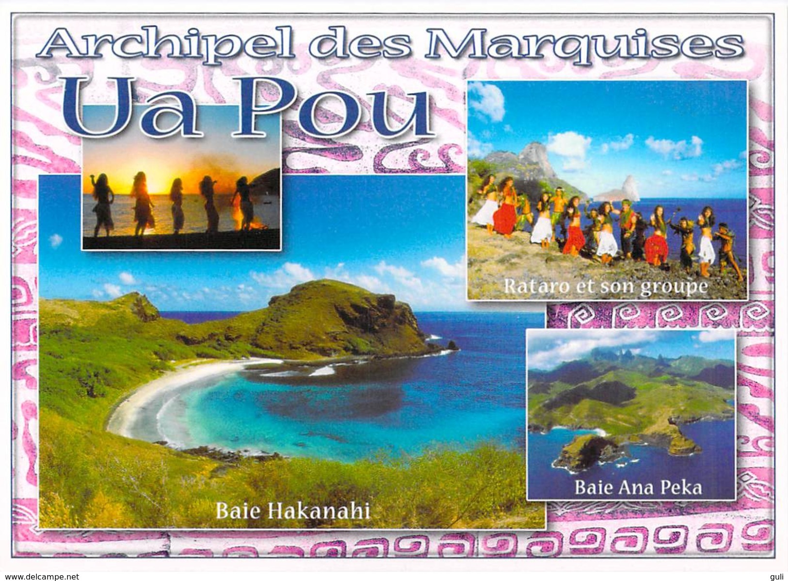 Polynésie Française Archipel Des Îles MARQUISES UA POU (1)(groupe Rataro)(Photo Teva Sylvain 1481 Tahiti)*PRIX  FIXE - Polynésie Française