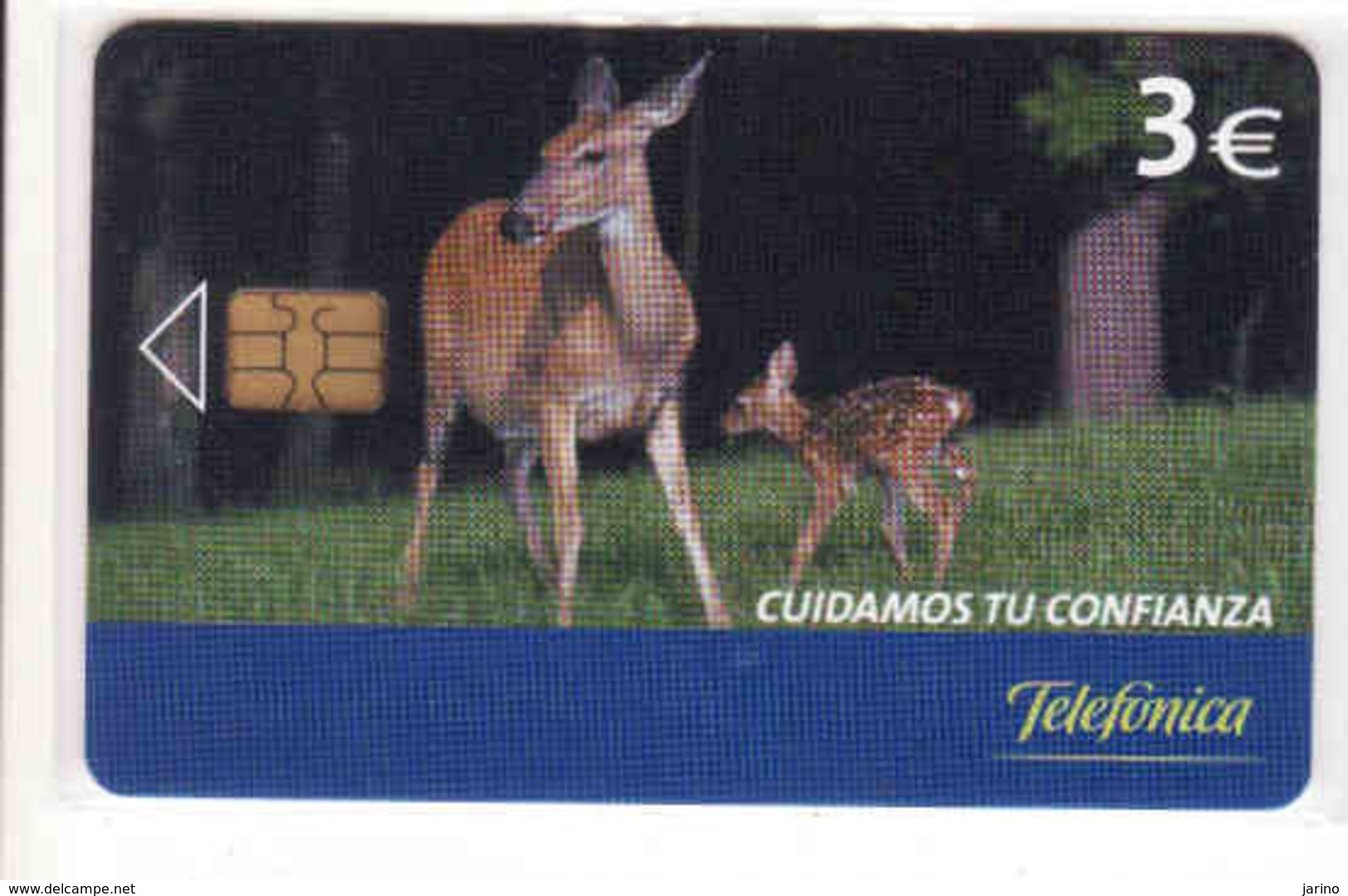 Spain Chip Fauna Telefonica, Tirage  11 500 - Commémoratives Publicitaires