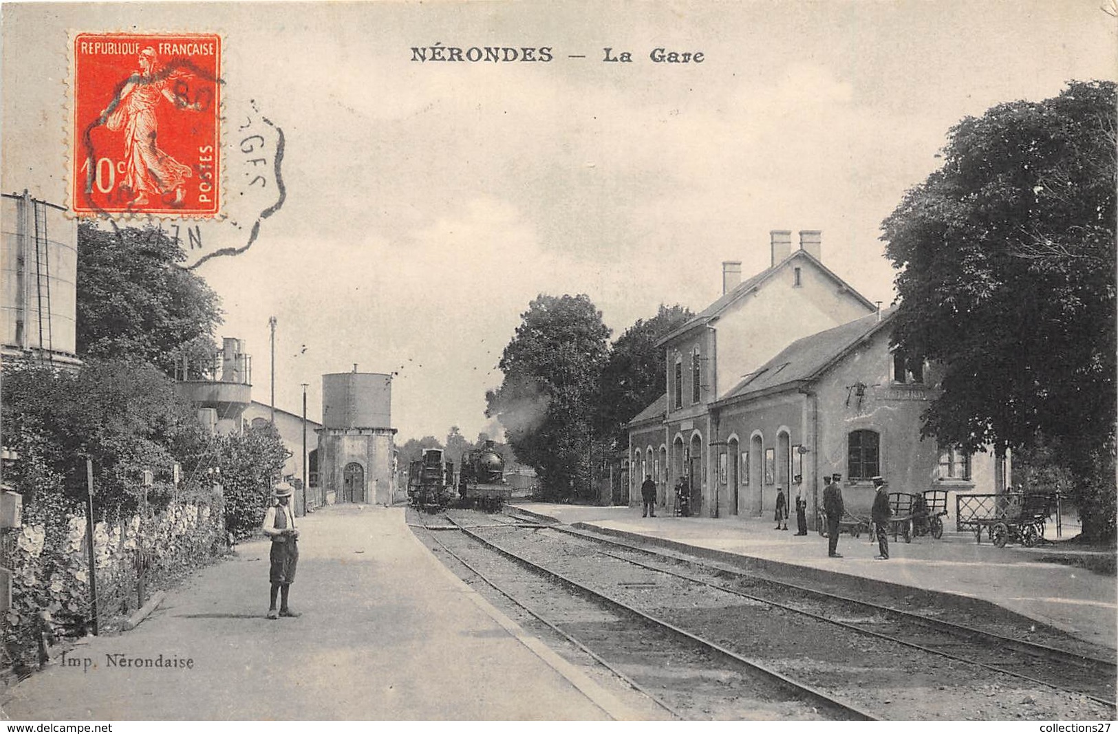 18-NERONDES- LA GARE - Nérondes