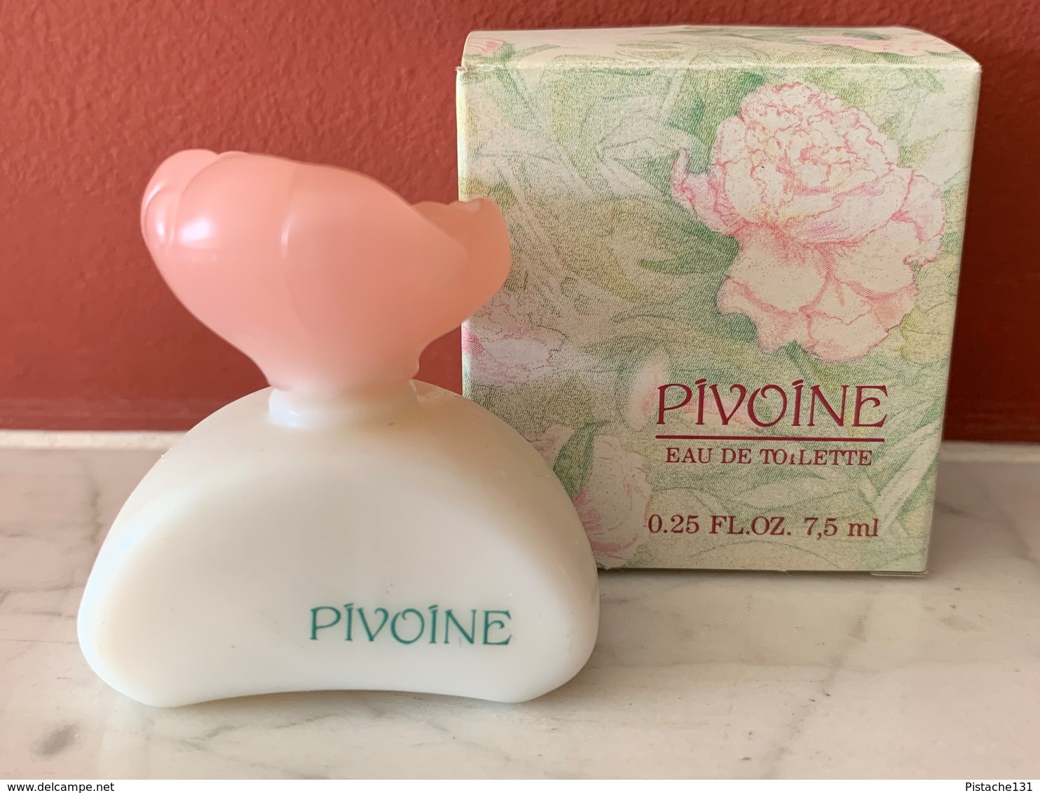 MINIATURE - PIVOINE - YVES ROCHER - 7.5 Ml - 1/3 Vol - Pleine - Miniatures Femmes (avec Boite)