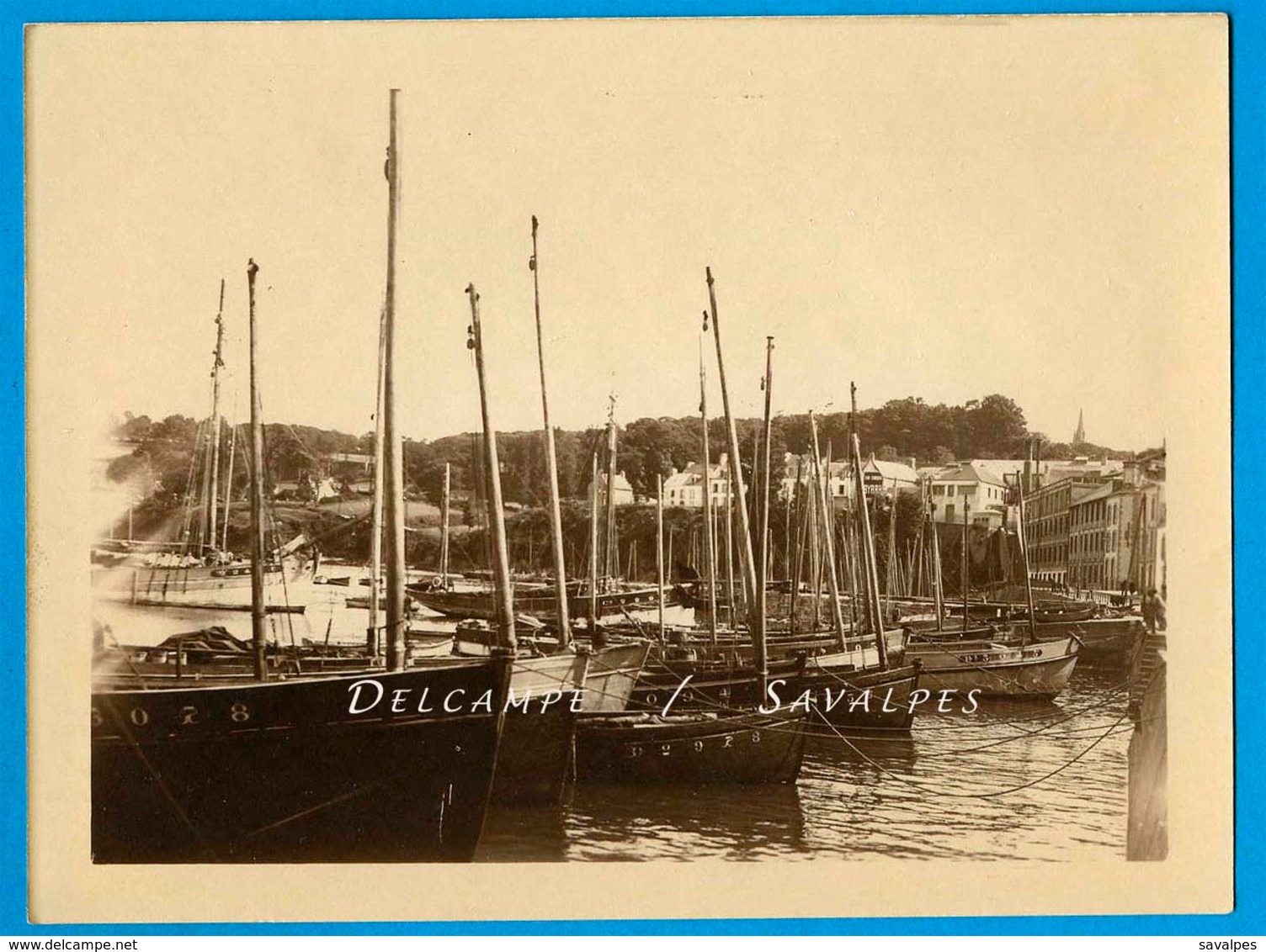 Finistère * Douarnenez Port - Photo Vers 1930 - Lugares