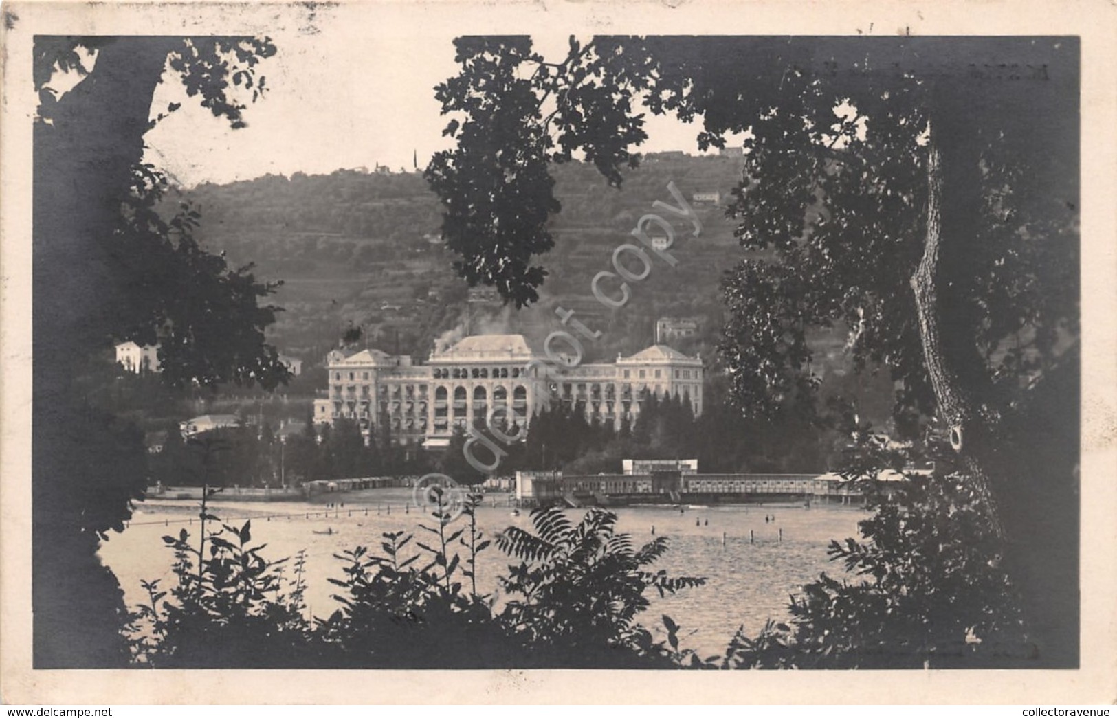 Cartolina Portorose Palace Hotel 1929 Cartolina Fotografica - Non Classés