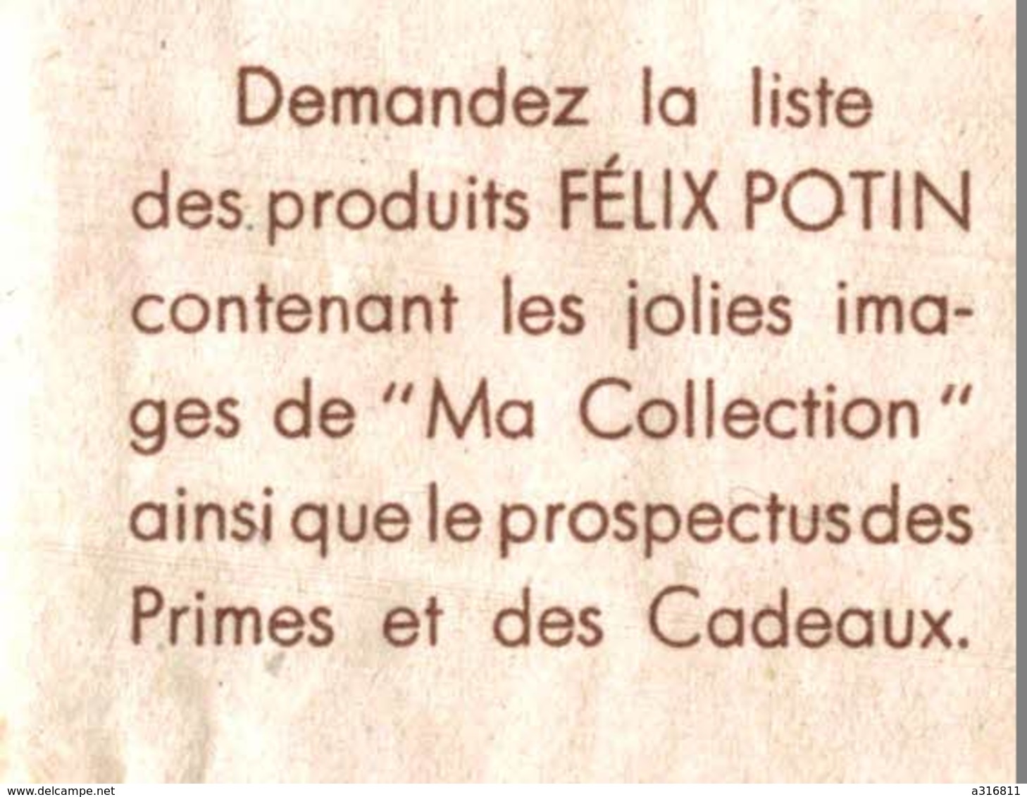 CHROMO FELIX POTIN LE VIN  LE SULFATAGE - Albums & Catalogues