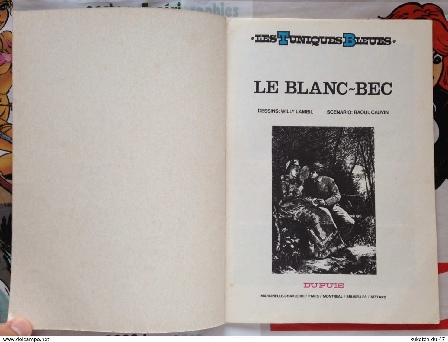 BD Tuniques Bleues - Le Blanc-bec - Tome 14 (1982) - Tuniques Bleues, Les