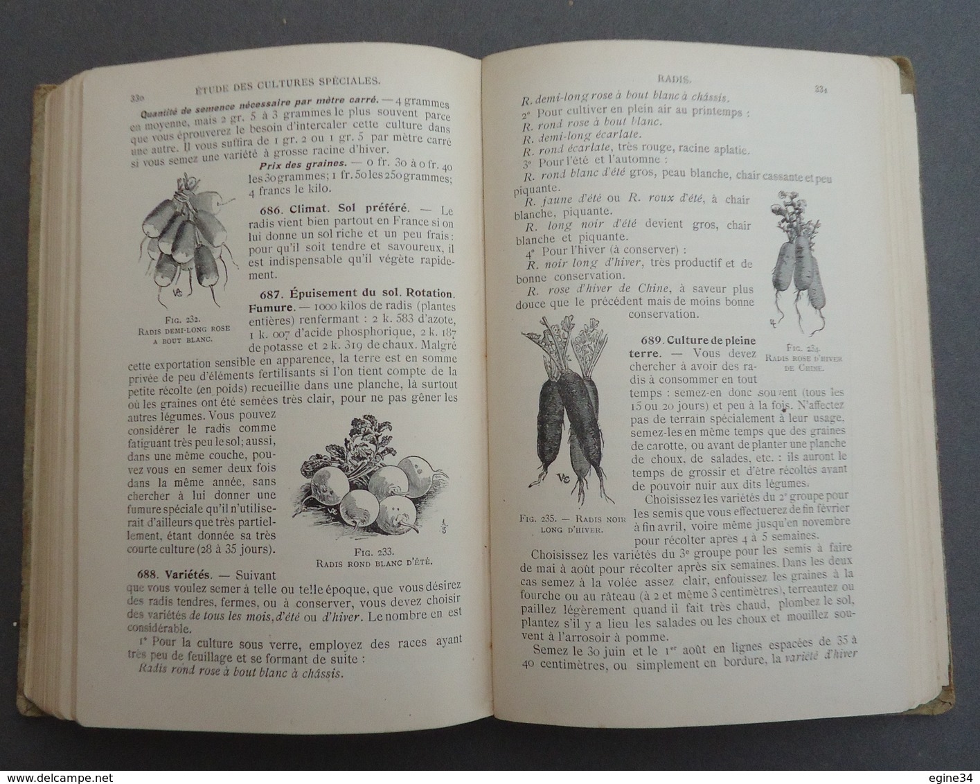 Encyclopédie Des Connaissances Agricoles - J. Vercier - Culture Potagère - 1914 - - Encyclopédies