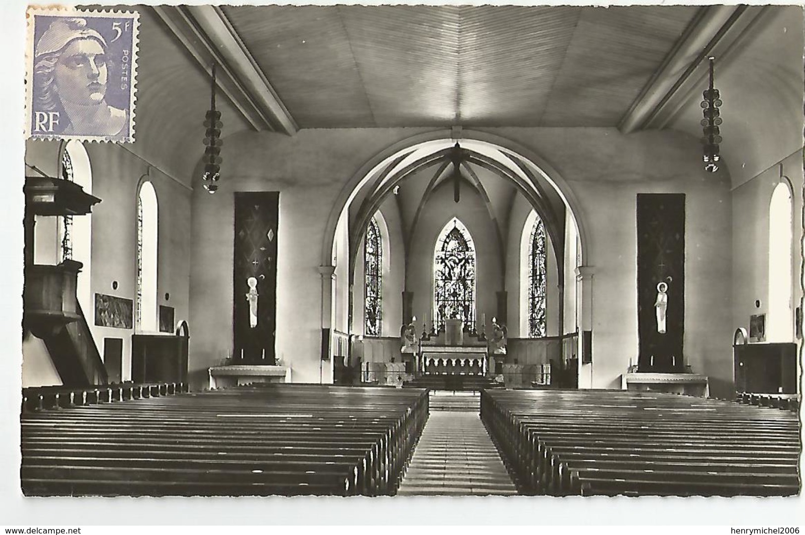 88 Vosges La Bresse Intérieur De L'église Ed Photo Philippe - Sonstige & Ohne Zuordnung