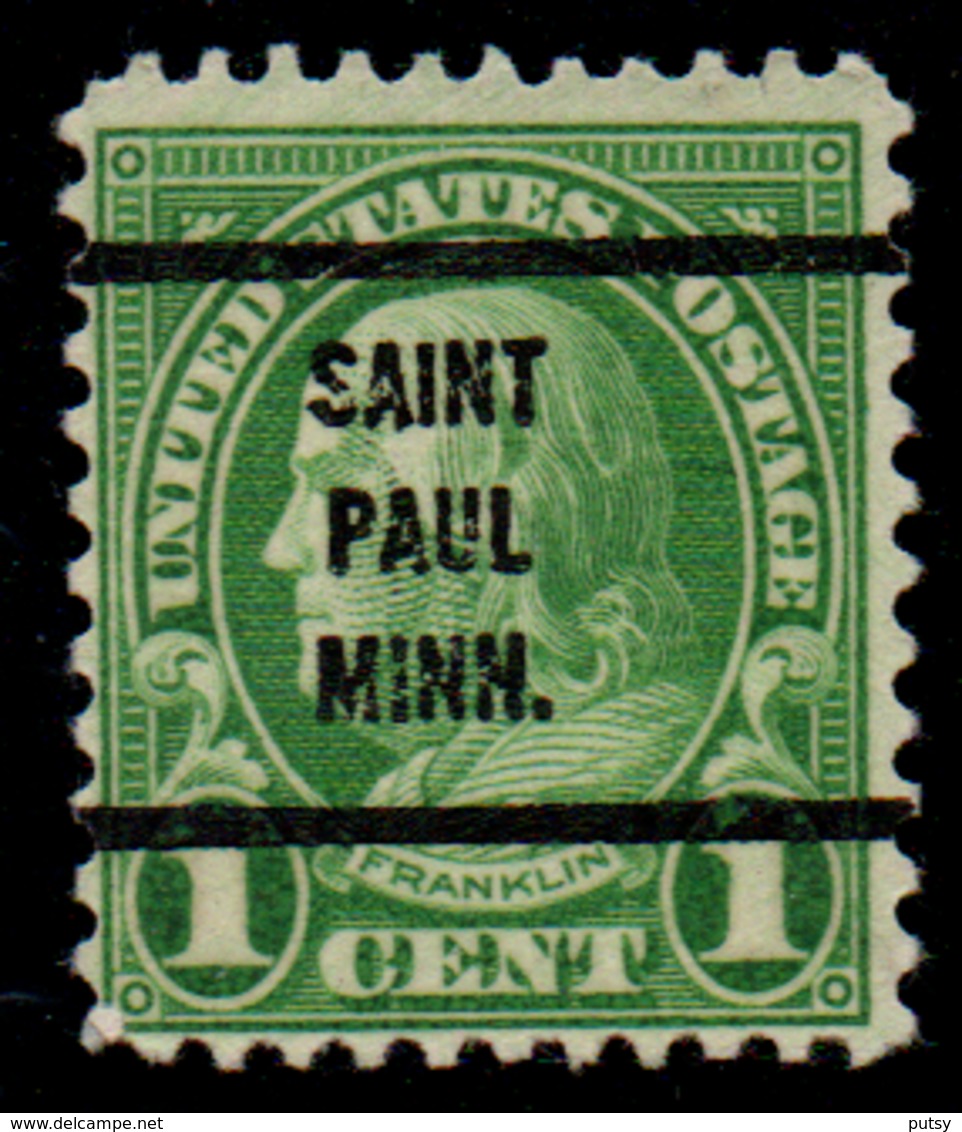 USA Precancel Vorausentwertung Preo, Locals "SAINT PAUL" (MINN). - Precancels