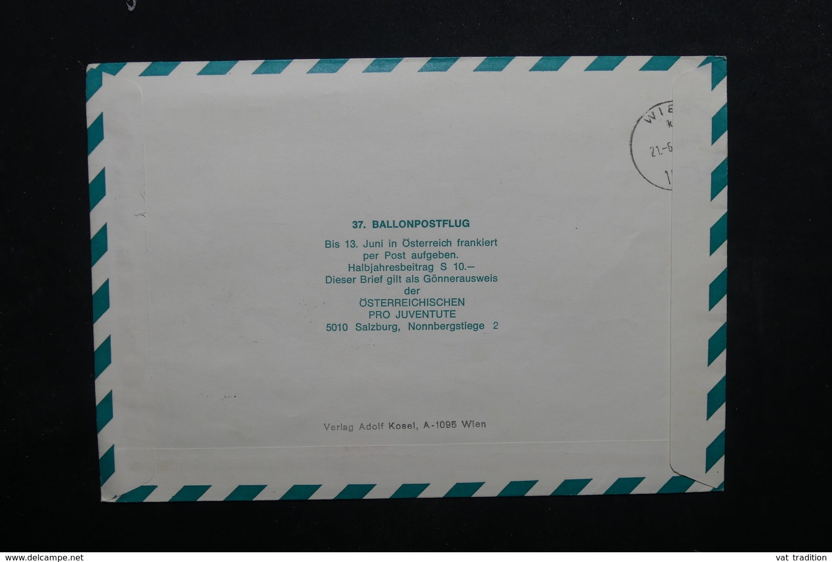 AUTRICHE - Enveloppe Par Ballon En 1967 ,  Voir Cachets  - L 31886 - Lettres & Documents