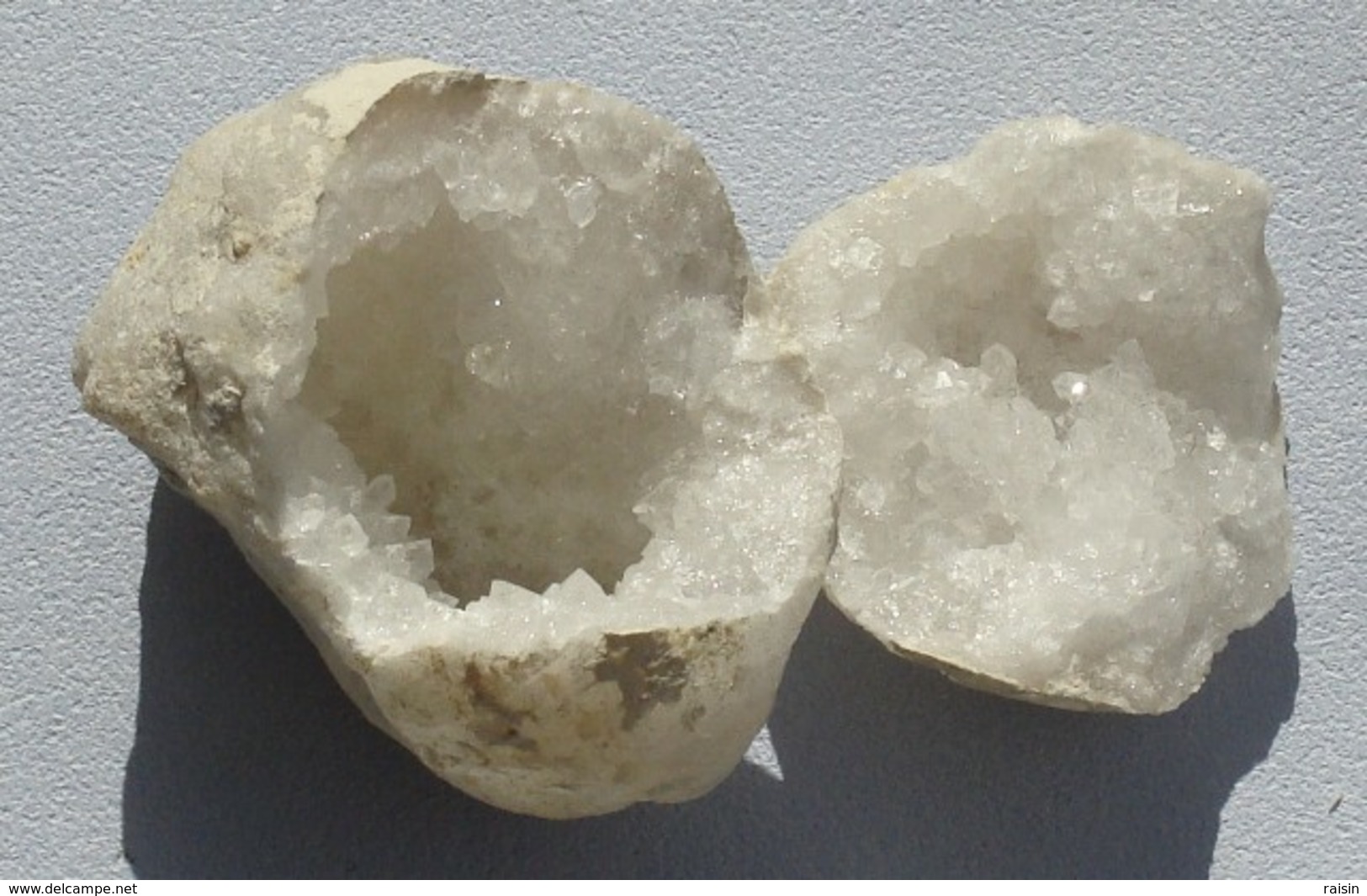 Géode Quartz Du Maroc - Minéraux